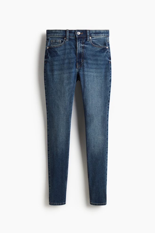 Skinny High Waist Jeans - Dark denim blue/Dark denim blue/Light denim blue/Denim blue/Light denim blue/Denim black/Denim blue/Denim blue/Light denim blue/Black/Washed out/Light denim blue/Black/White - 1