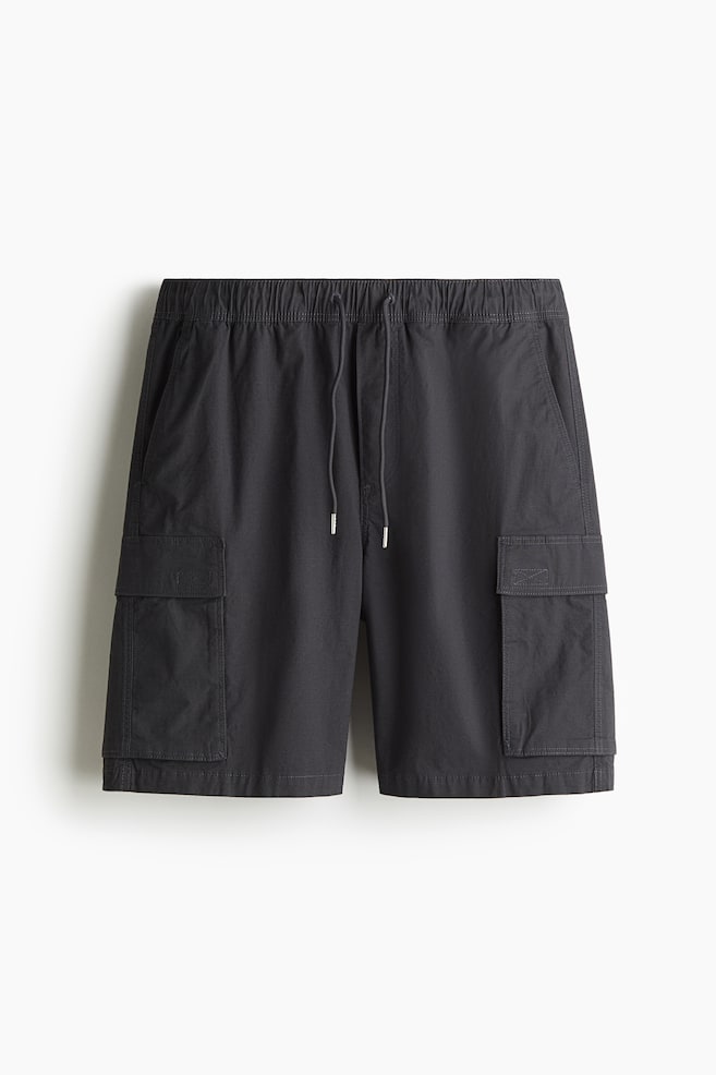Cargoshorts Regular Fit - Mørkegrå/Sort/Beige - 1