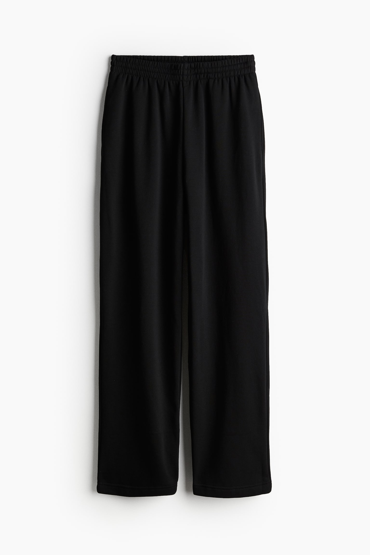 Женские брюки H&M Sweatpants, цвет: Чёрный — фото 1