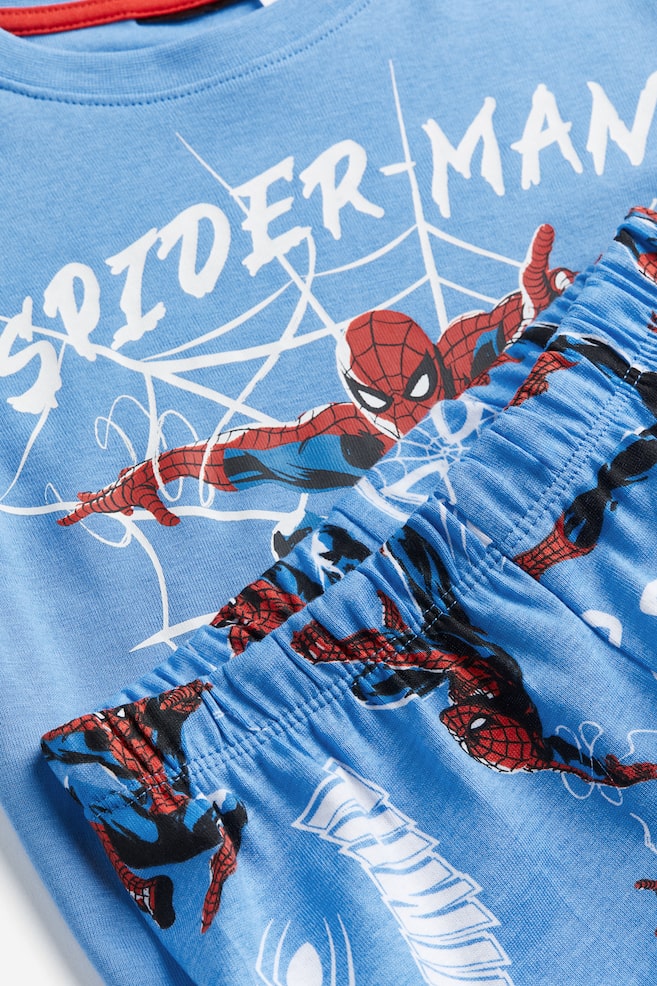 Printed pyjamas - Light blue/Spider-Man/Blue/Spider-Man/Light blue/Paw Patrol/Bright blue/Sonic the Hedgehog/dc/dc/dc/dc/dc/dc/dc/dc/dc/dc/dc/dc - 2
