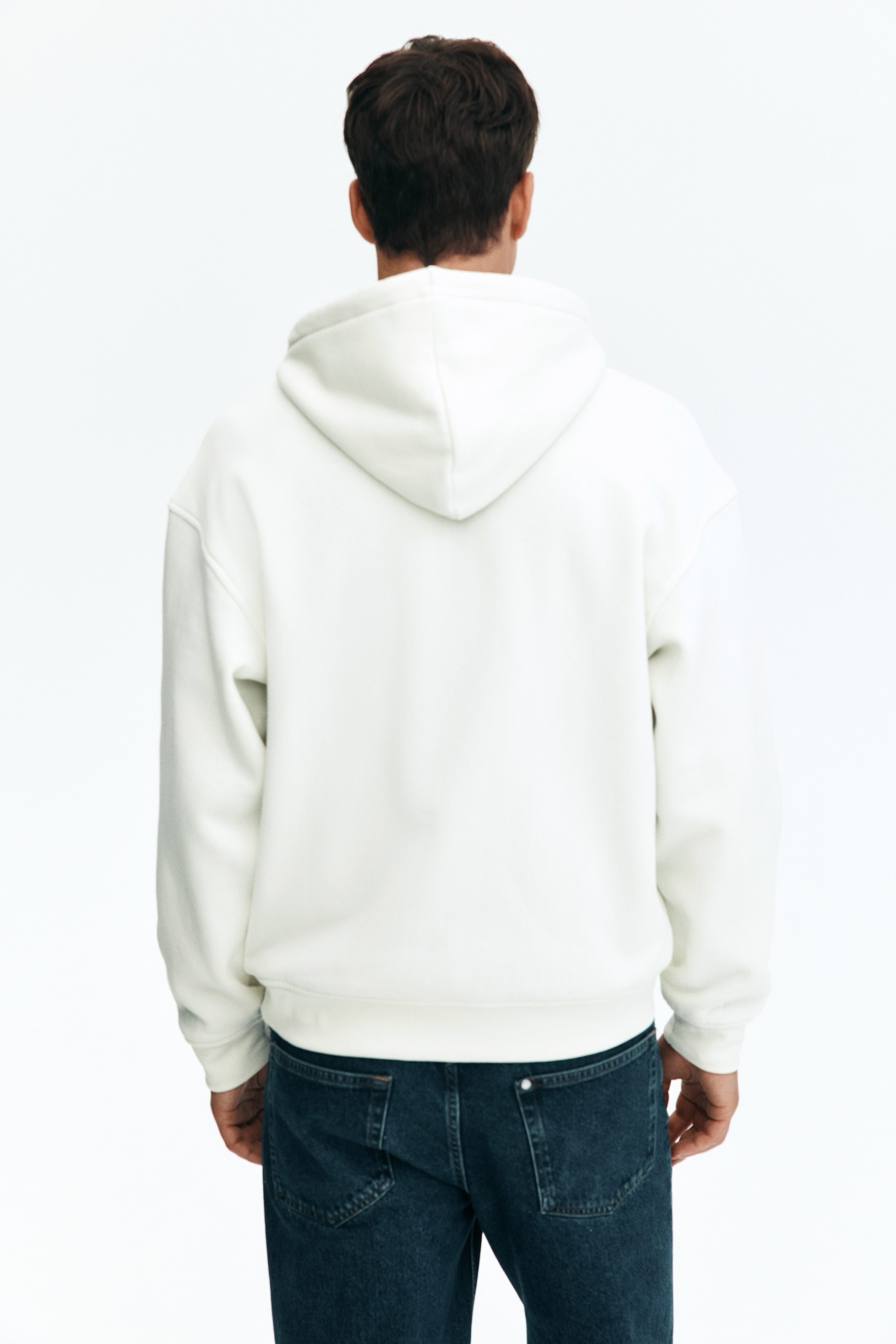 Loose  Fit Zip-through hoodie