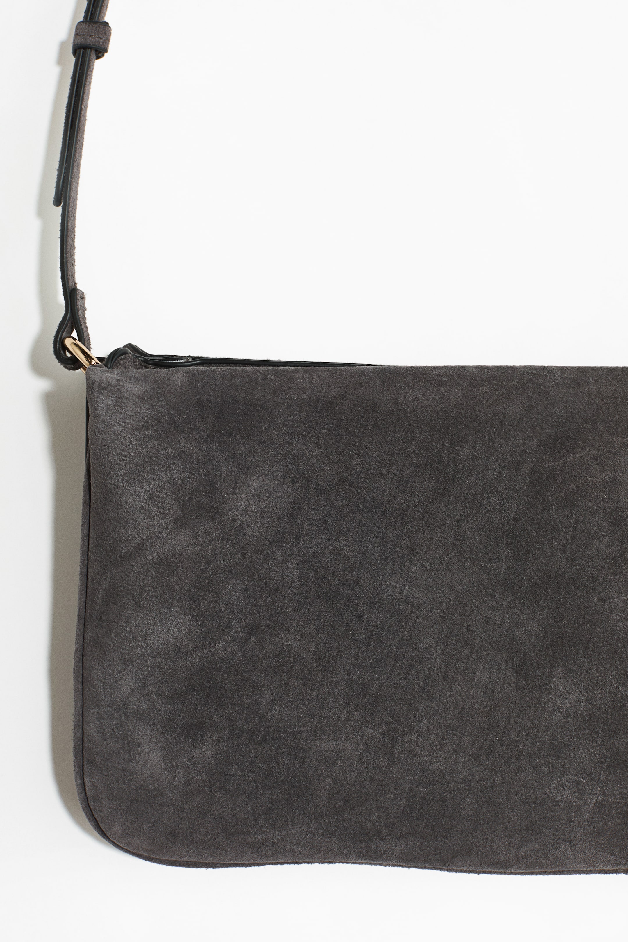 Suede Crossbody Bag