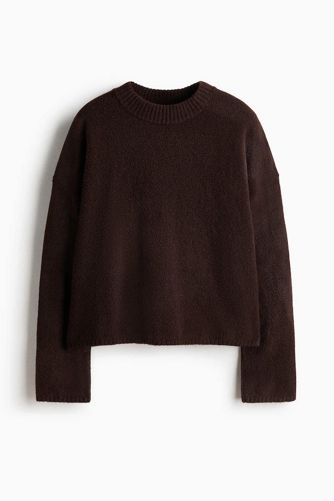 Jumper - Dunkelbraun/Graumeliert/Marineblau/Hellbeige/Puderrosa - 1
