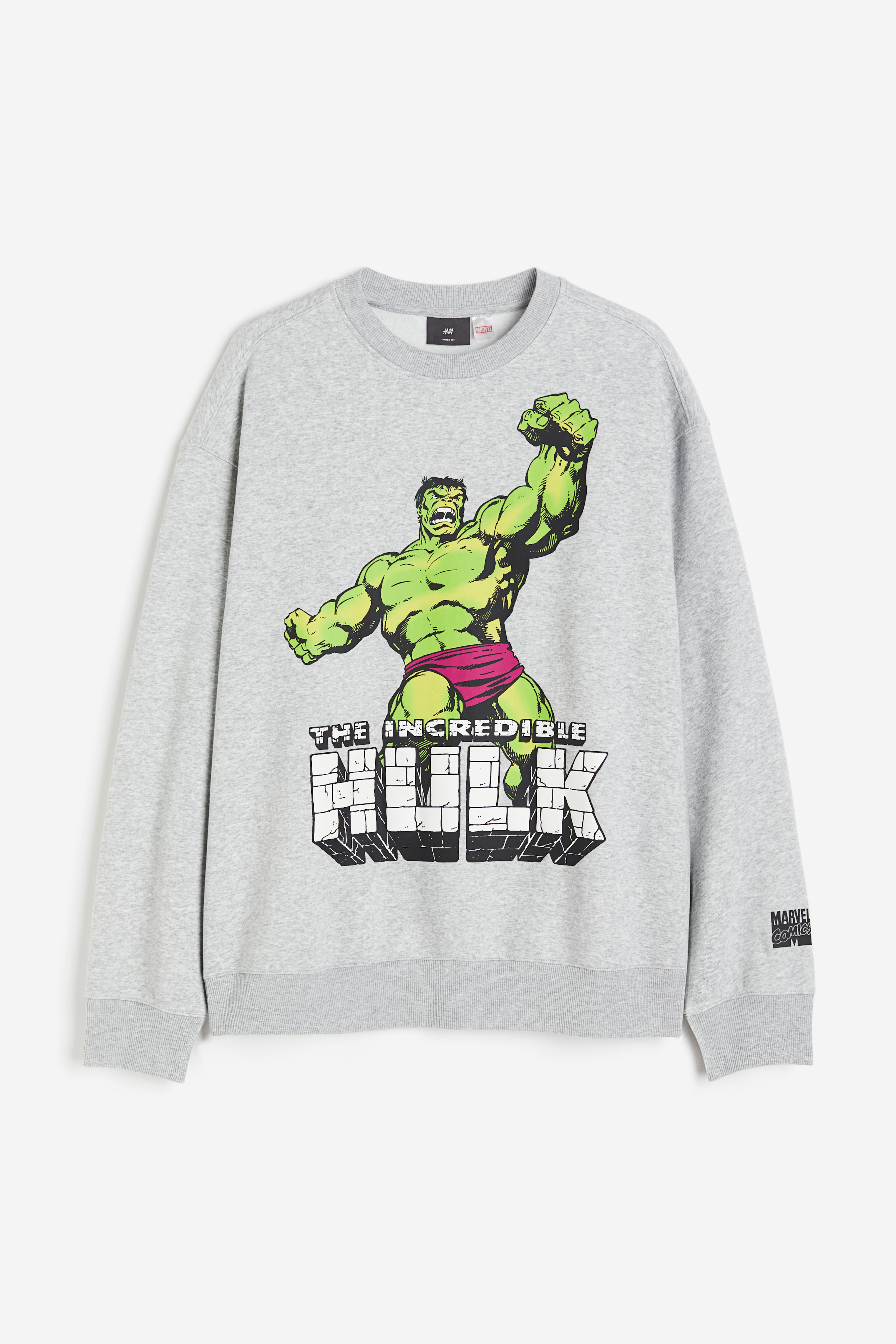 Prelove Marvel Box Logo sweatshirt store pullover jumper