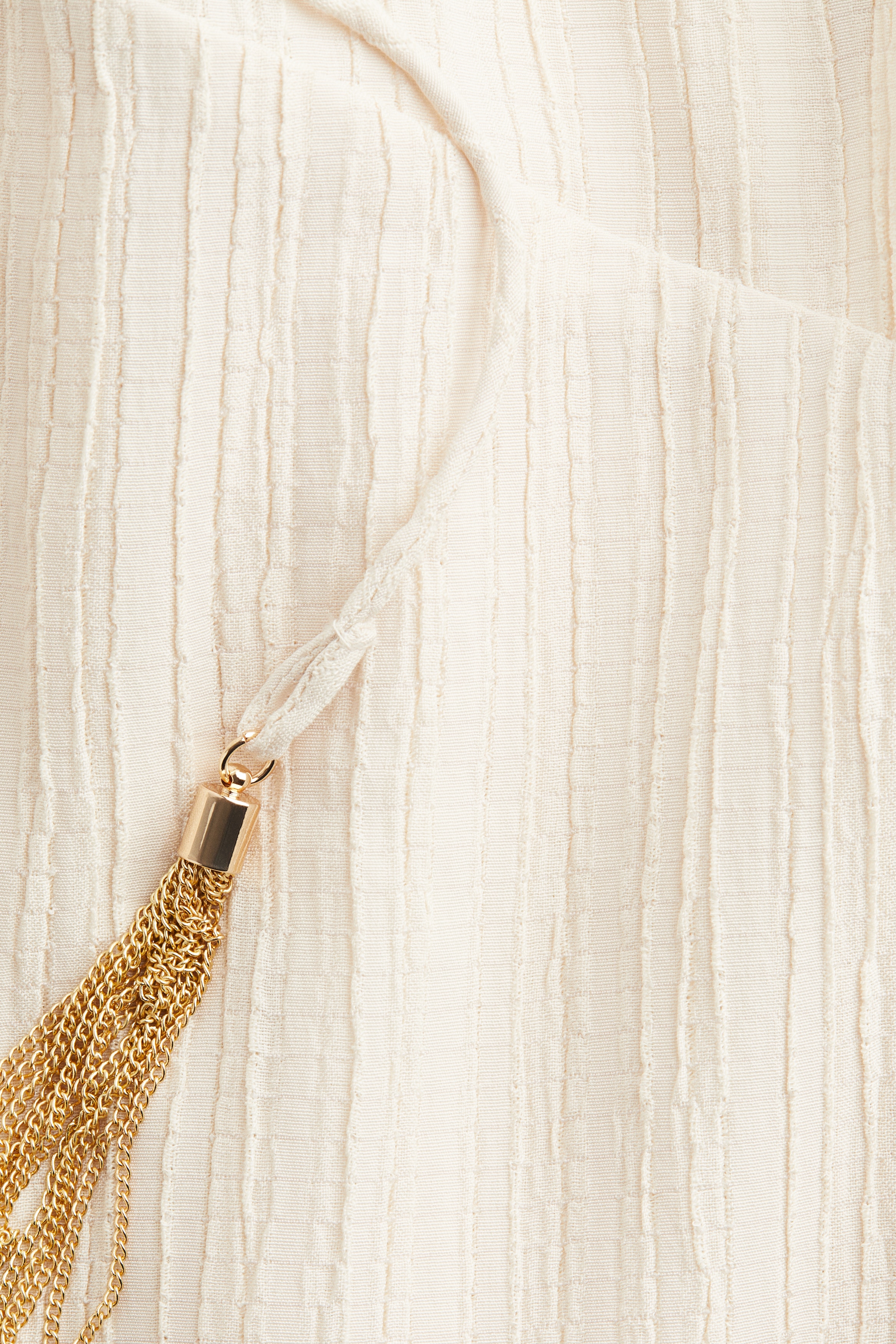 Lacing-detail dress