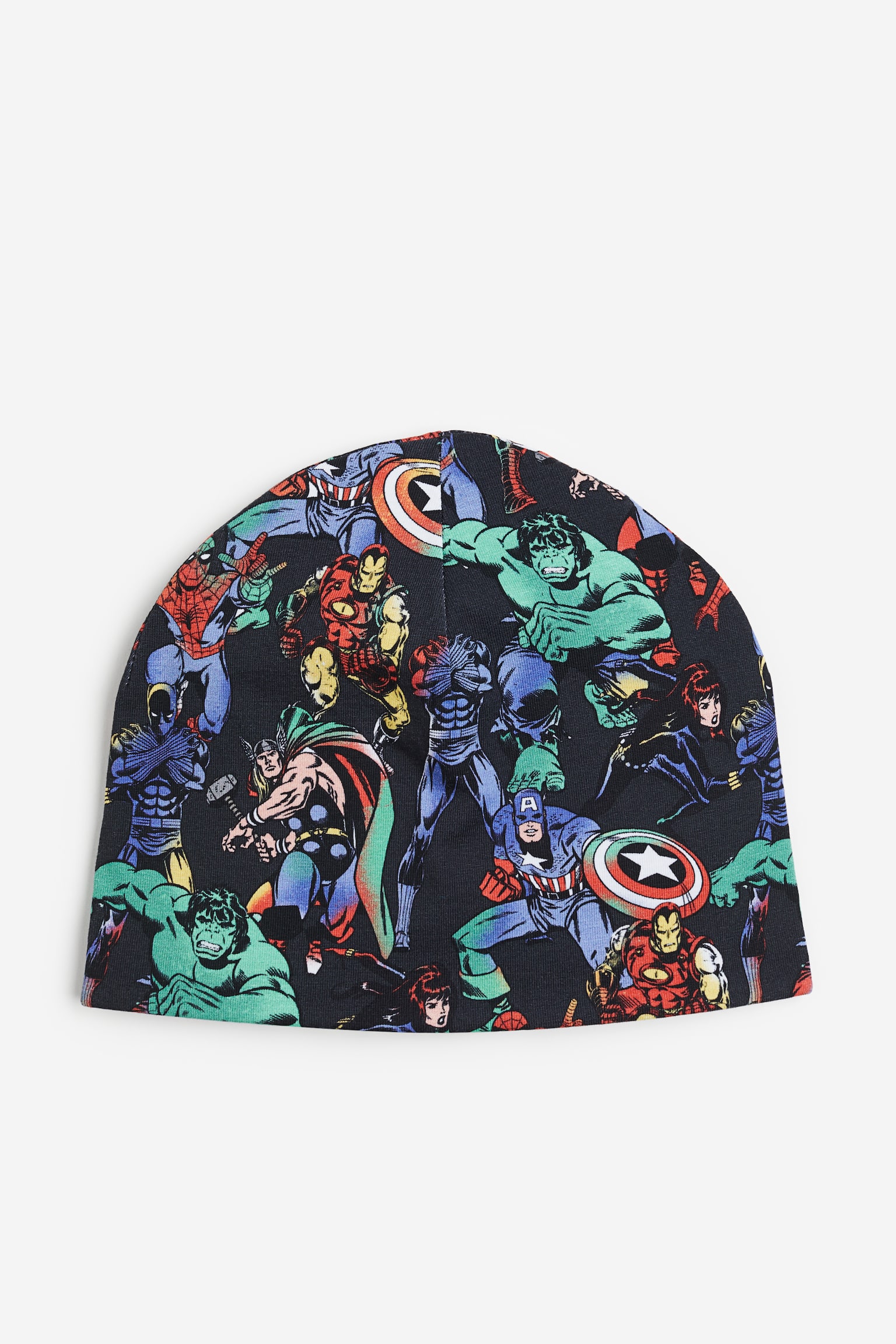 Printed jersey hat - Black/Marvel Comics/Black/Pokémon - 1