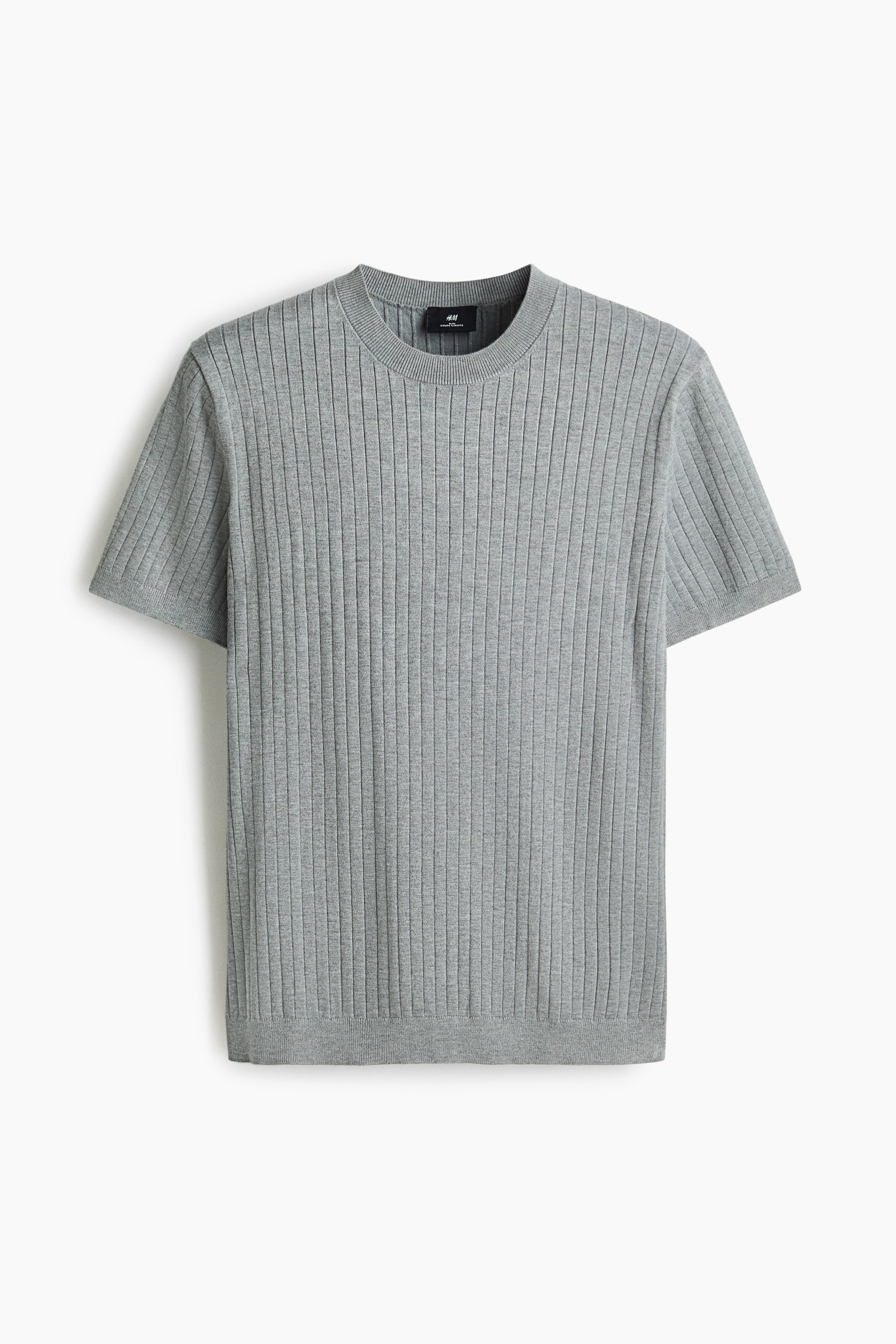 T-shirt près du corps en tricot