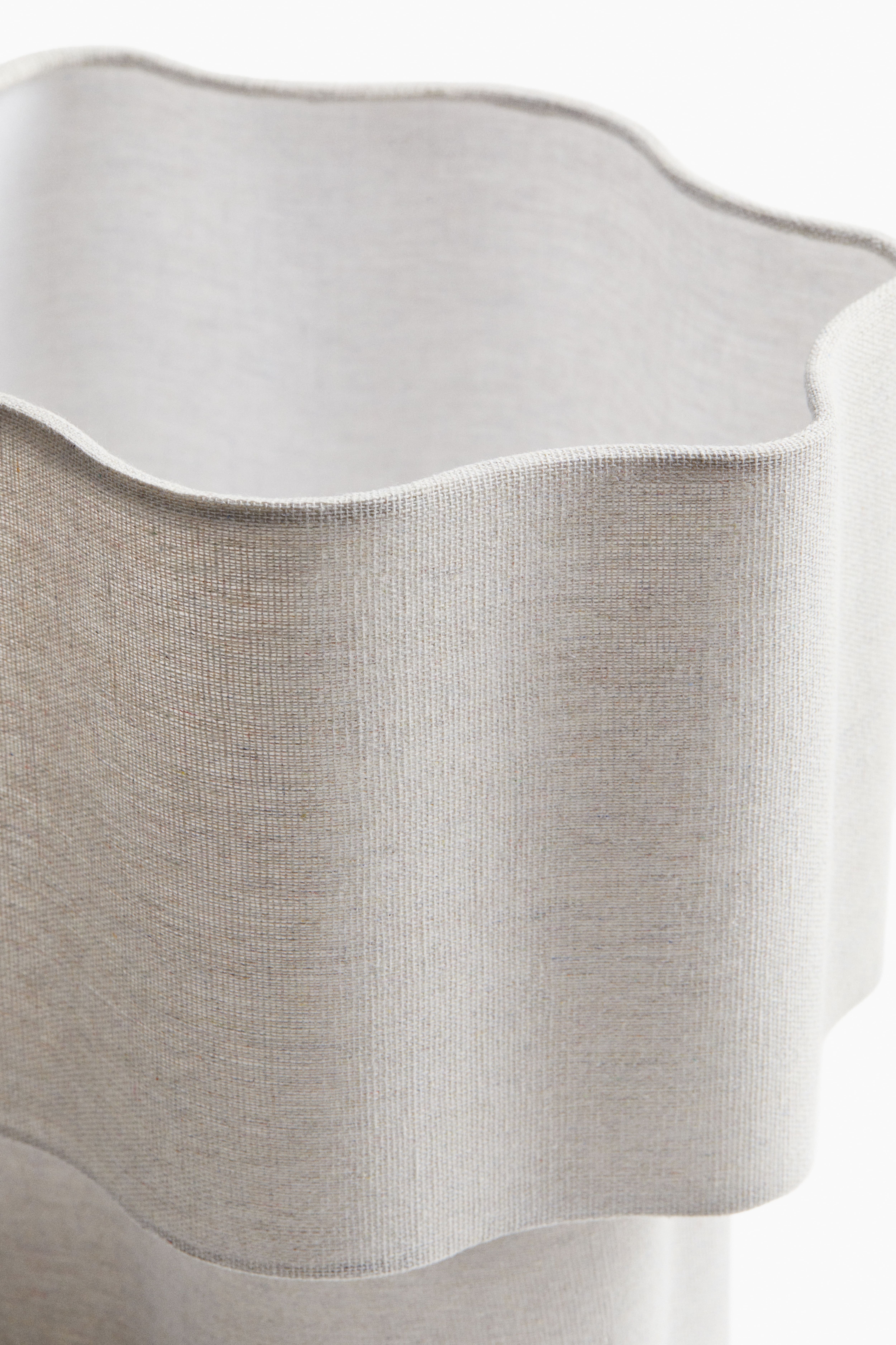 Fabric-Covered Table Lamp