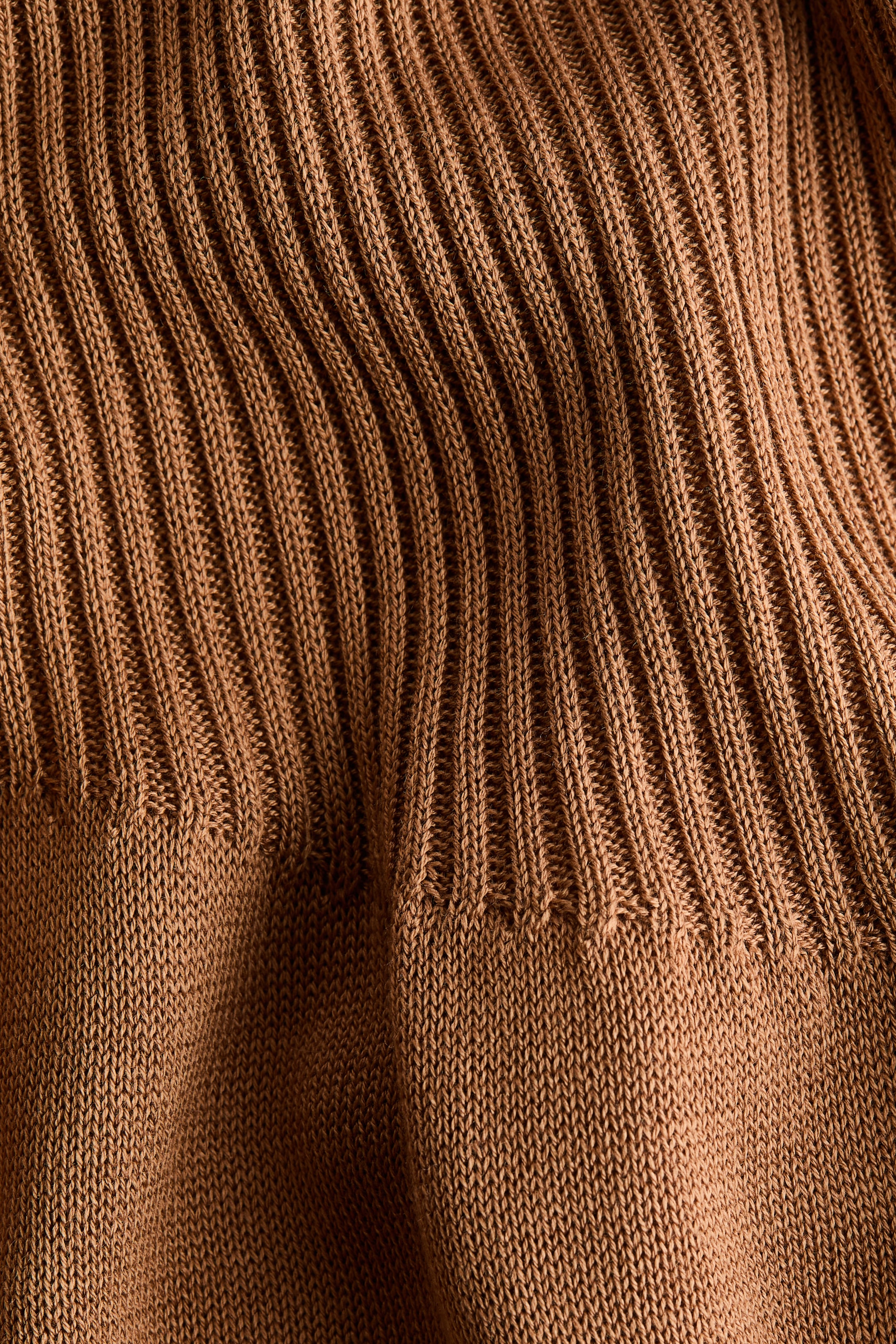 View larger image: Rib-knit dress - Dark beige - Ladies | H&M IN 7