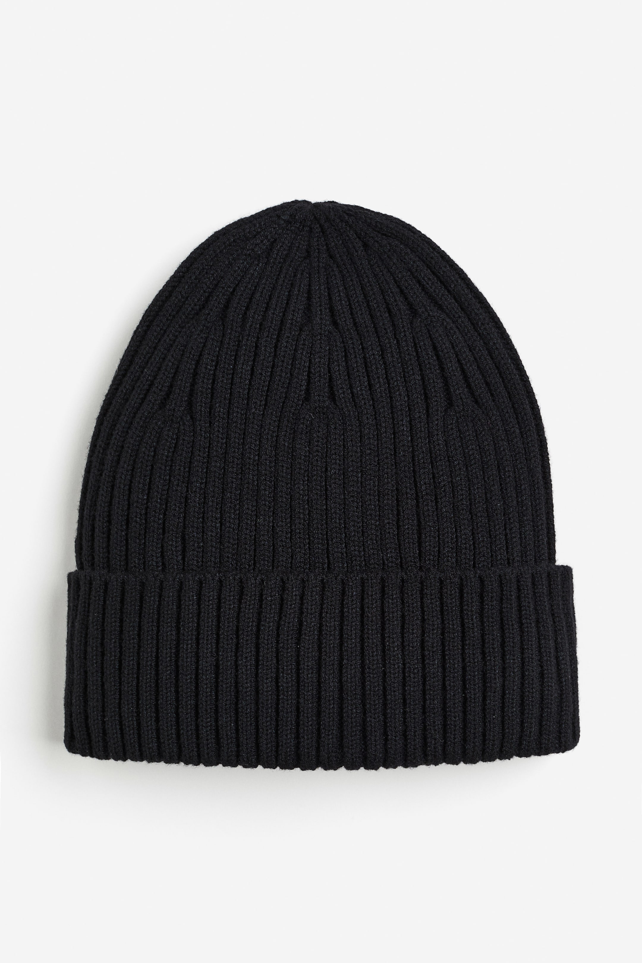 Rib-Knit Beanie