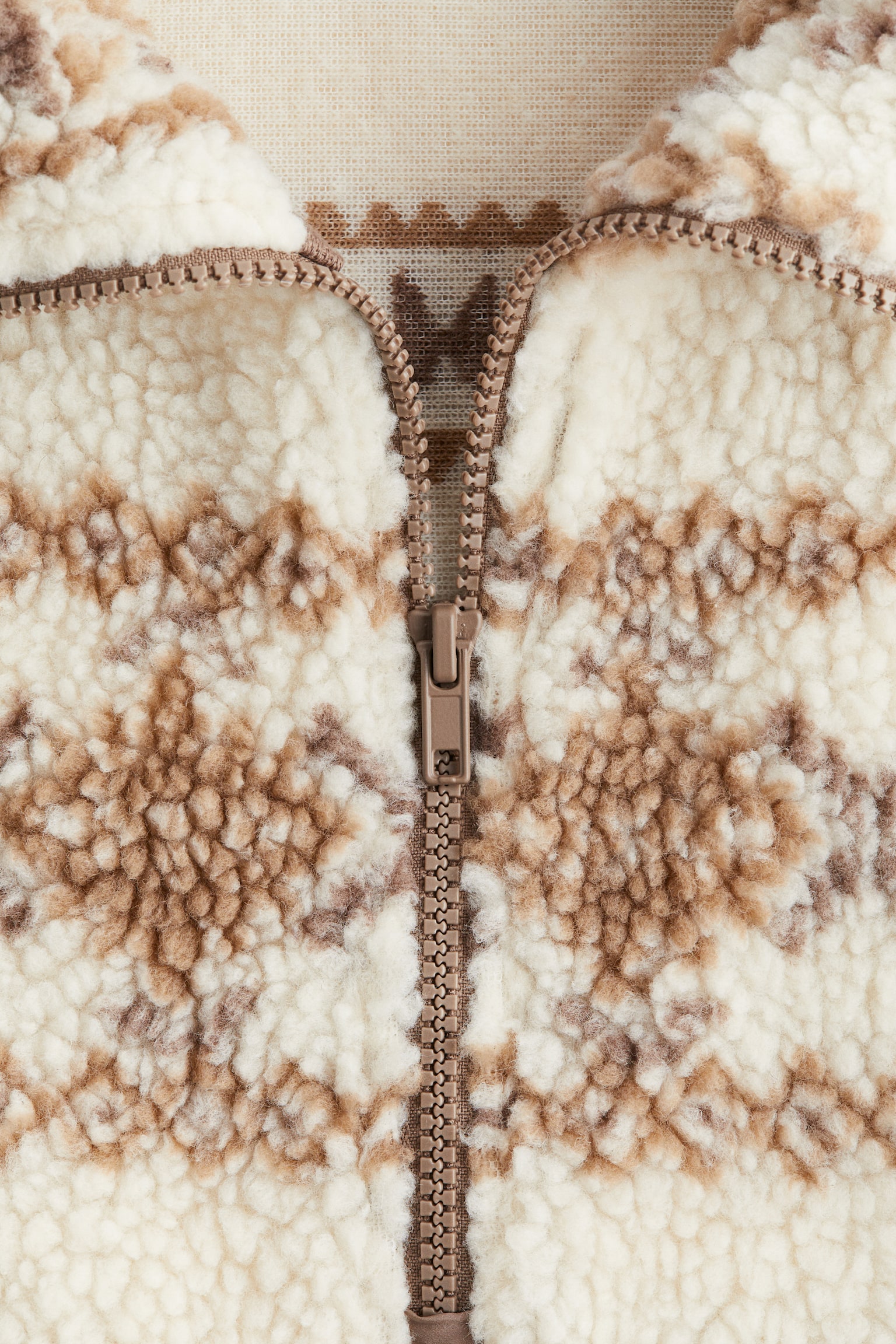 집탑 테디 탑 - 크림/패턴 - 2