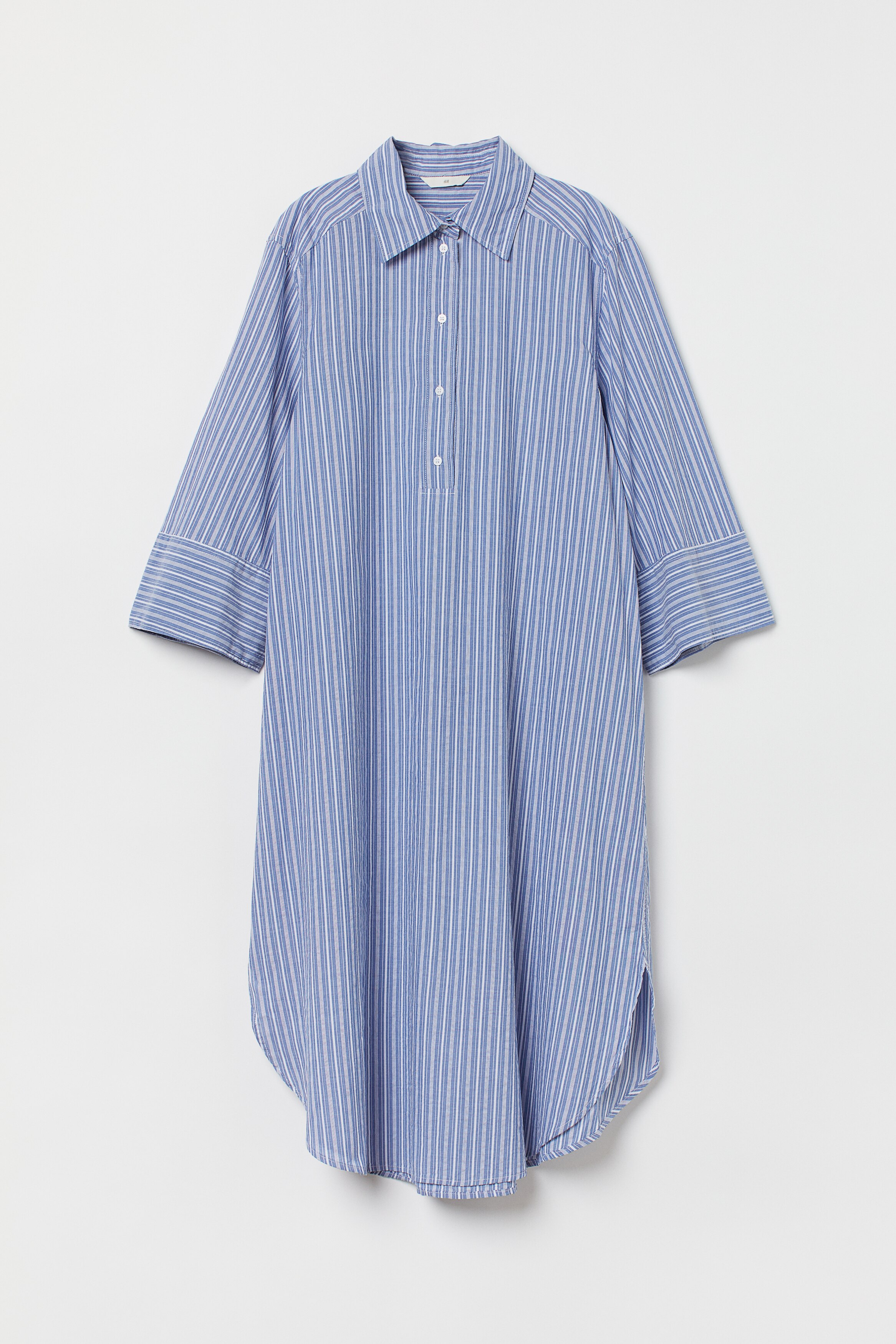 H&m blau weiß gestreiftes kleid Clearance