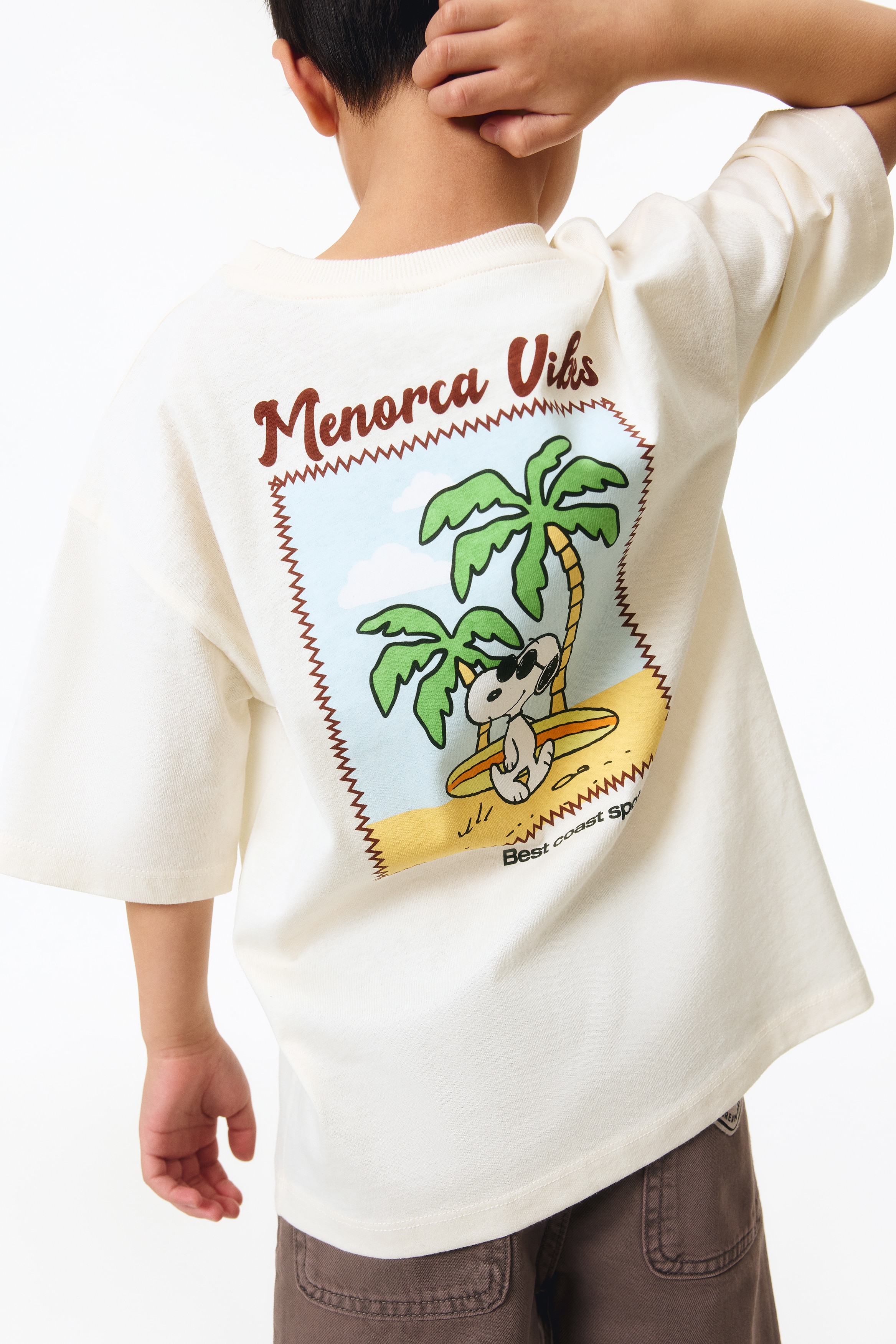 T-shirt met print Loose Fit