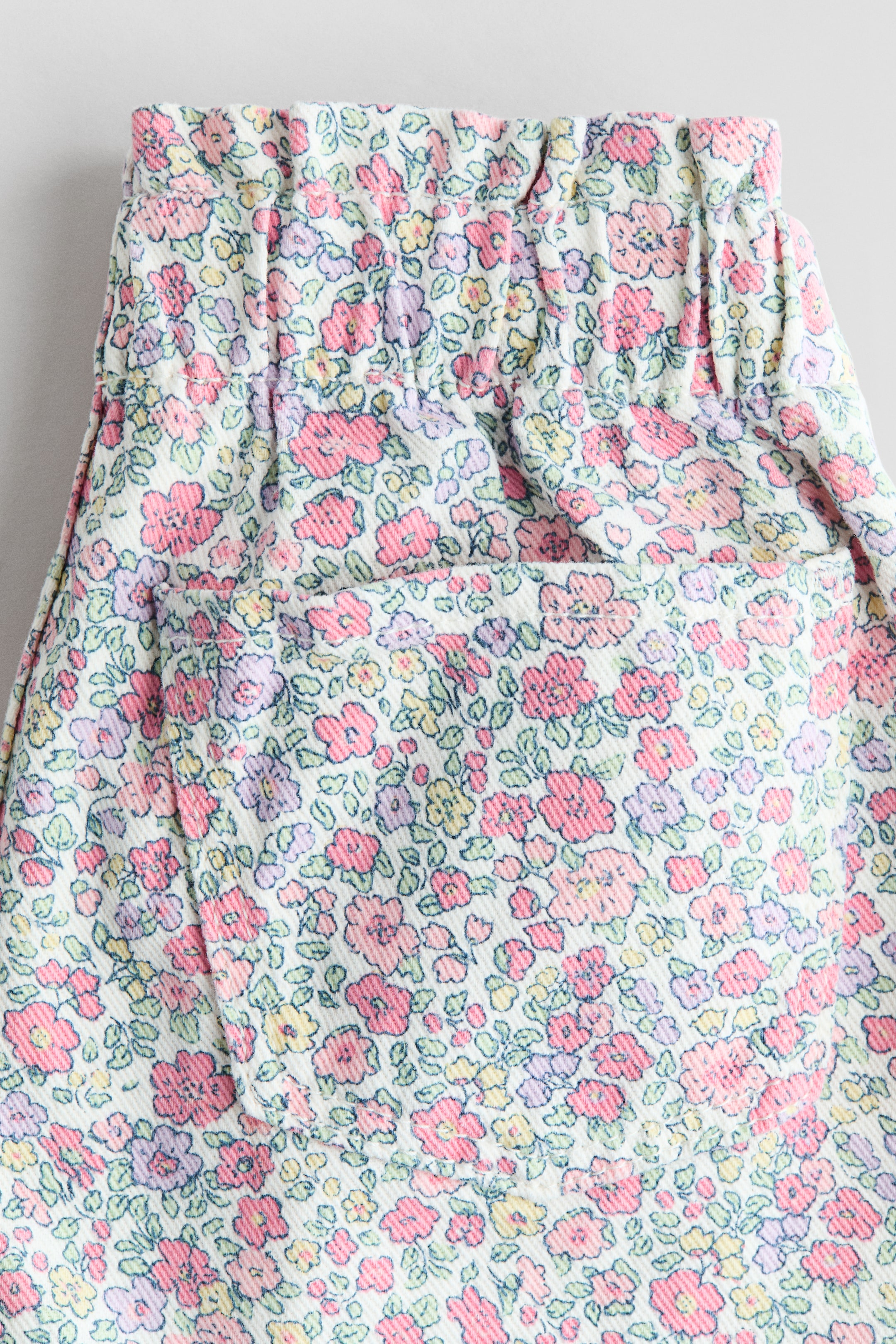 Loose Fit Denim Shorts