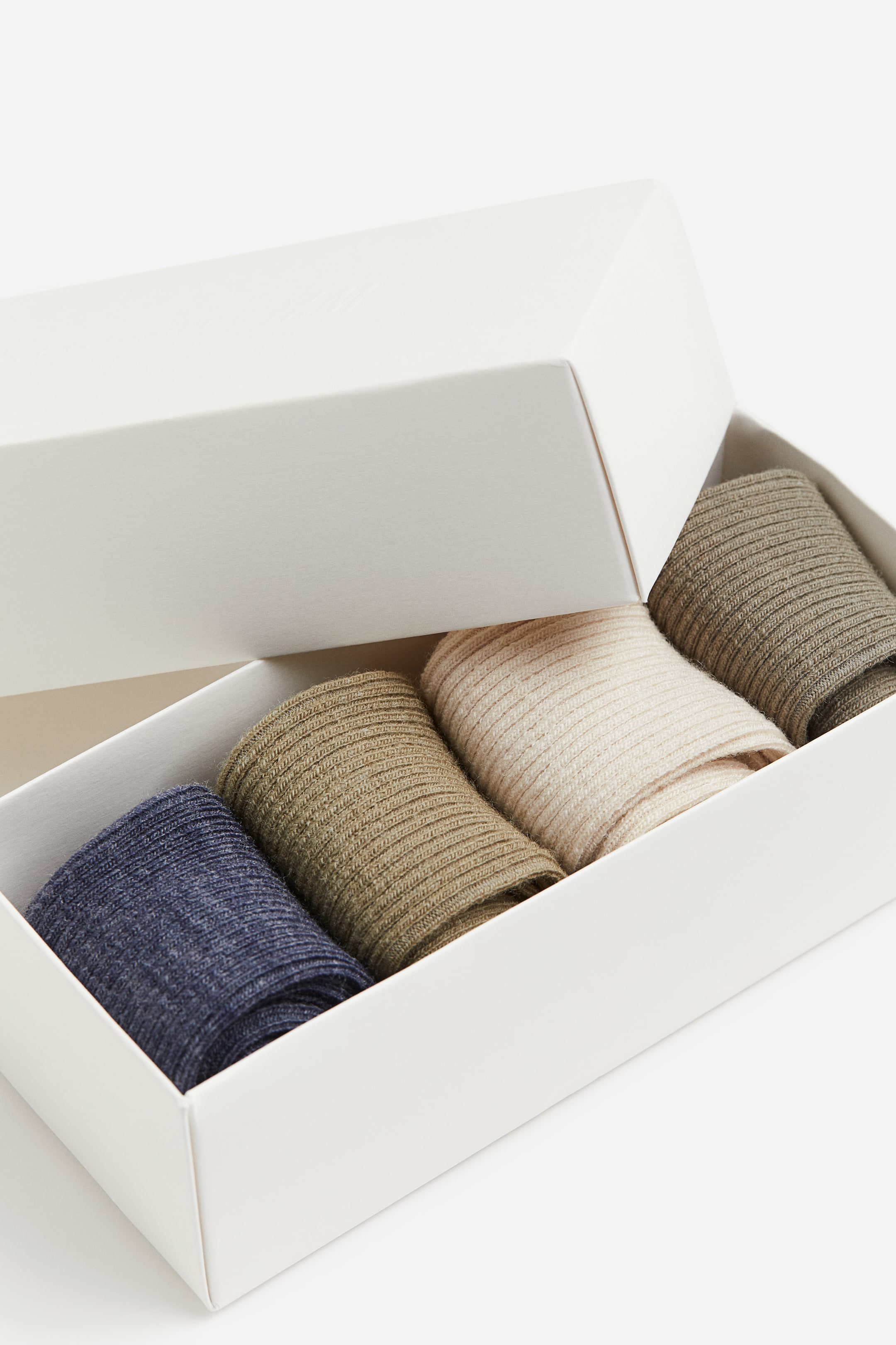 4-pack Wool-blend Socks