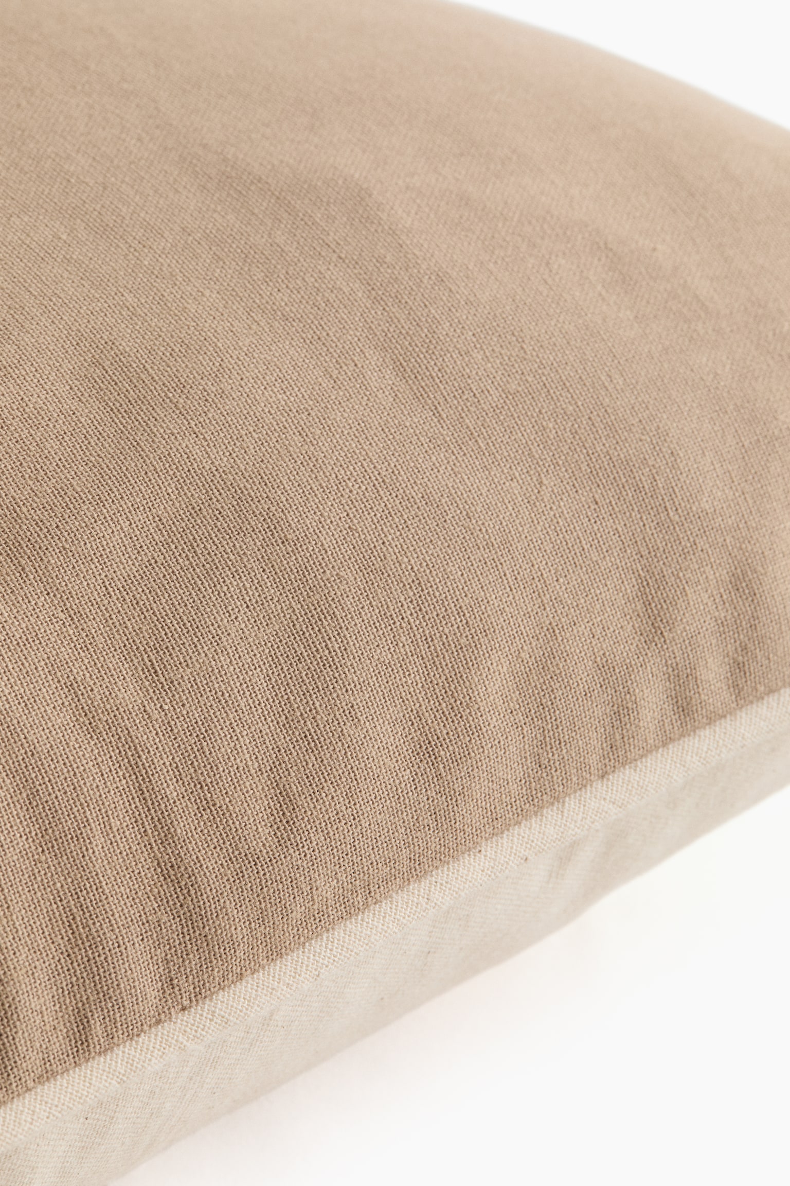 Kissenhülle aus Canvas - Beige/Gelb/Rosa/Helles Khakigrün - 4