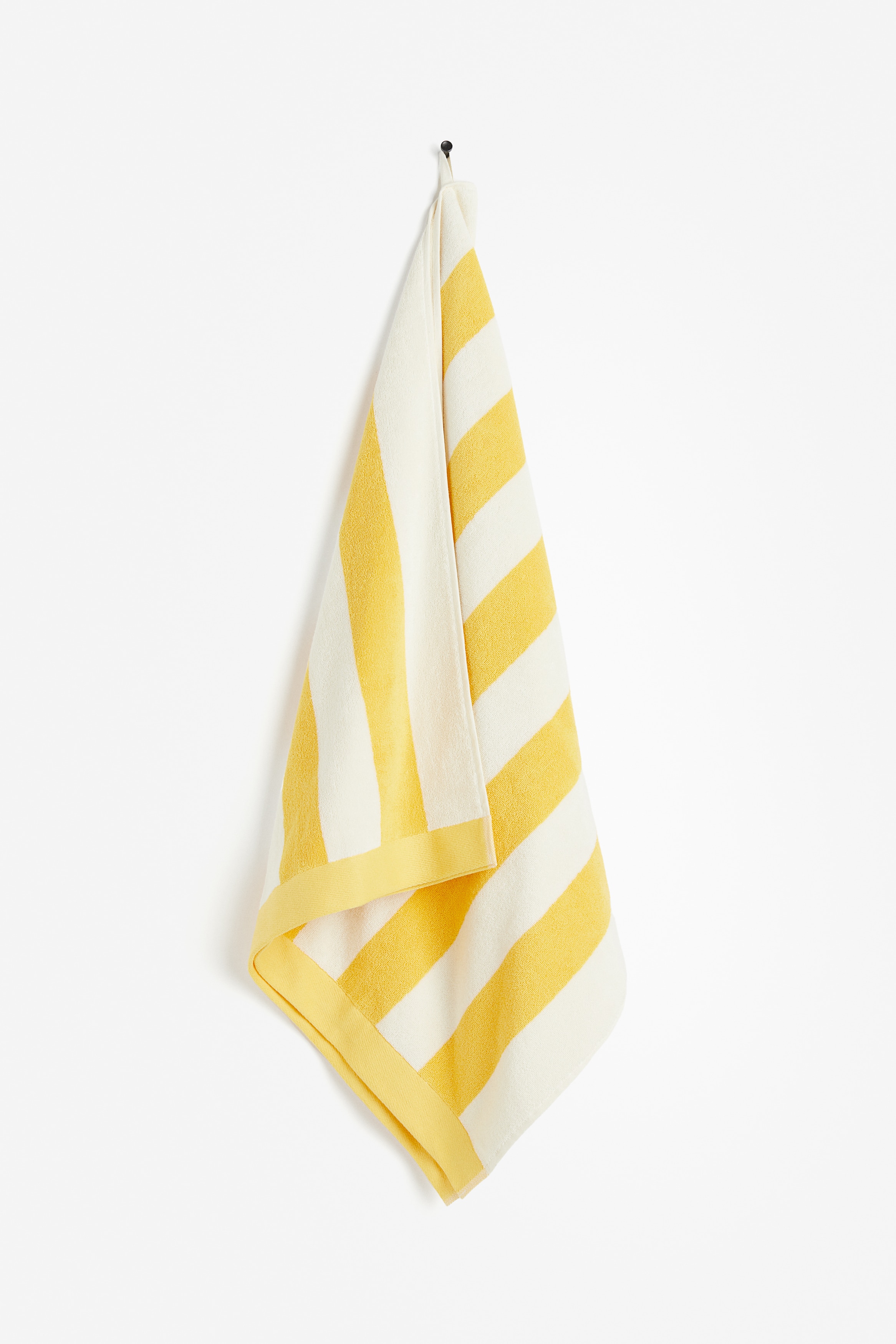 Striped beach towel