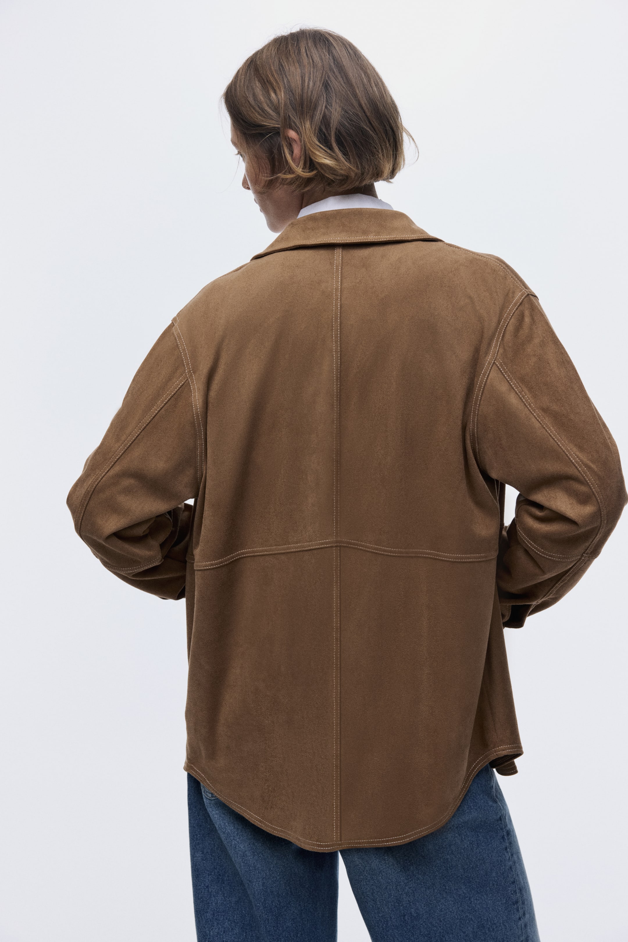 View larger image: Loose-fit shirt - Brown - Ladies | H&M IN 5