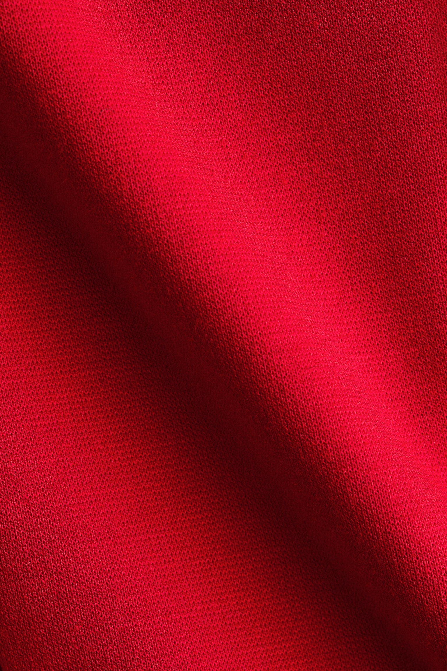 Jersey peplum top - Red/Black/Dark grey - 5