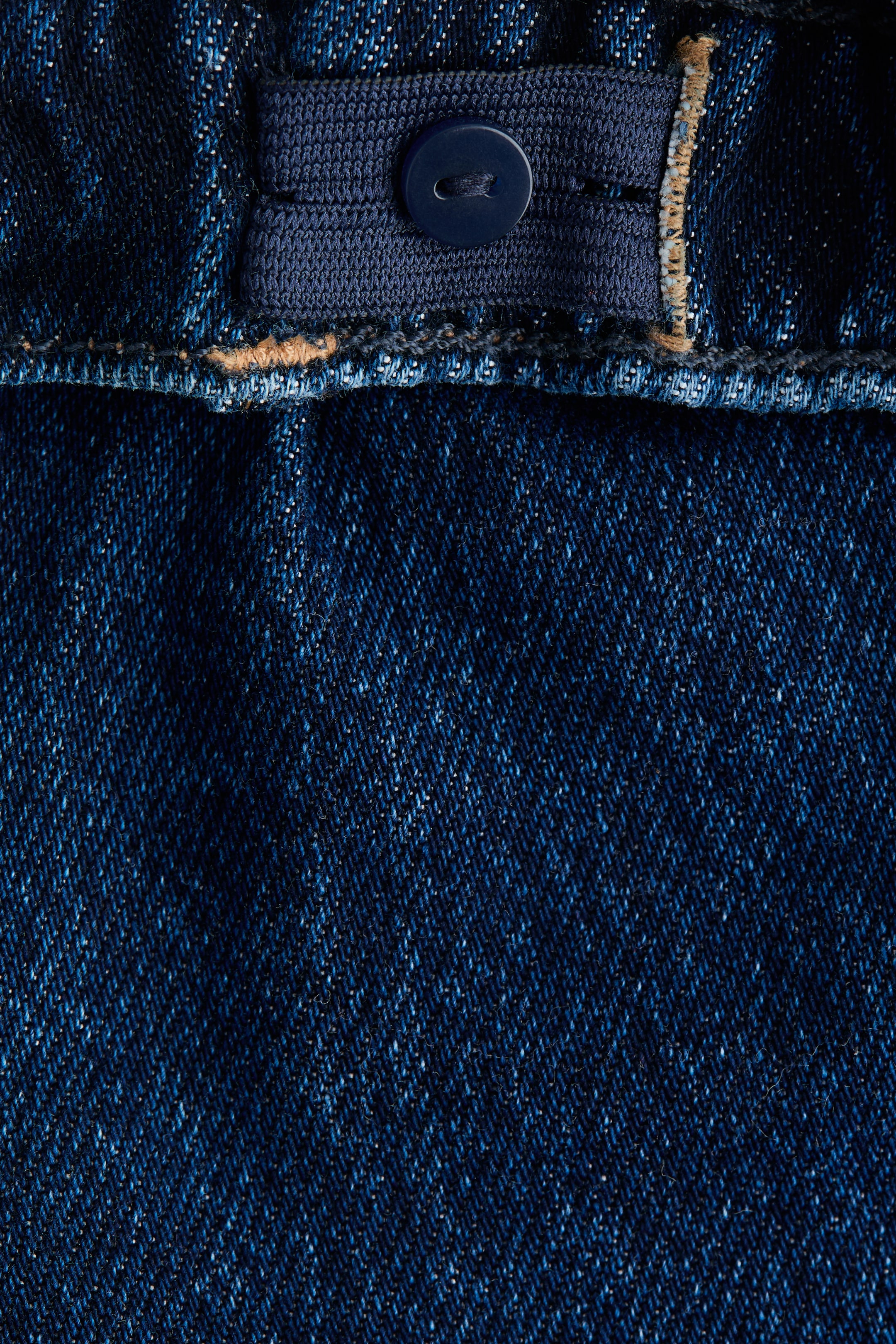 Knee-length Denim Shorts