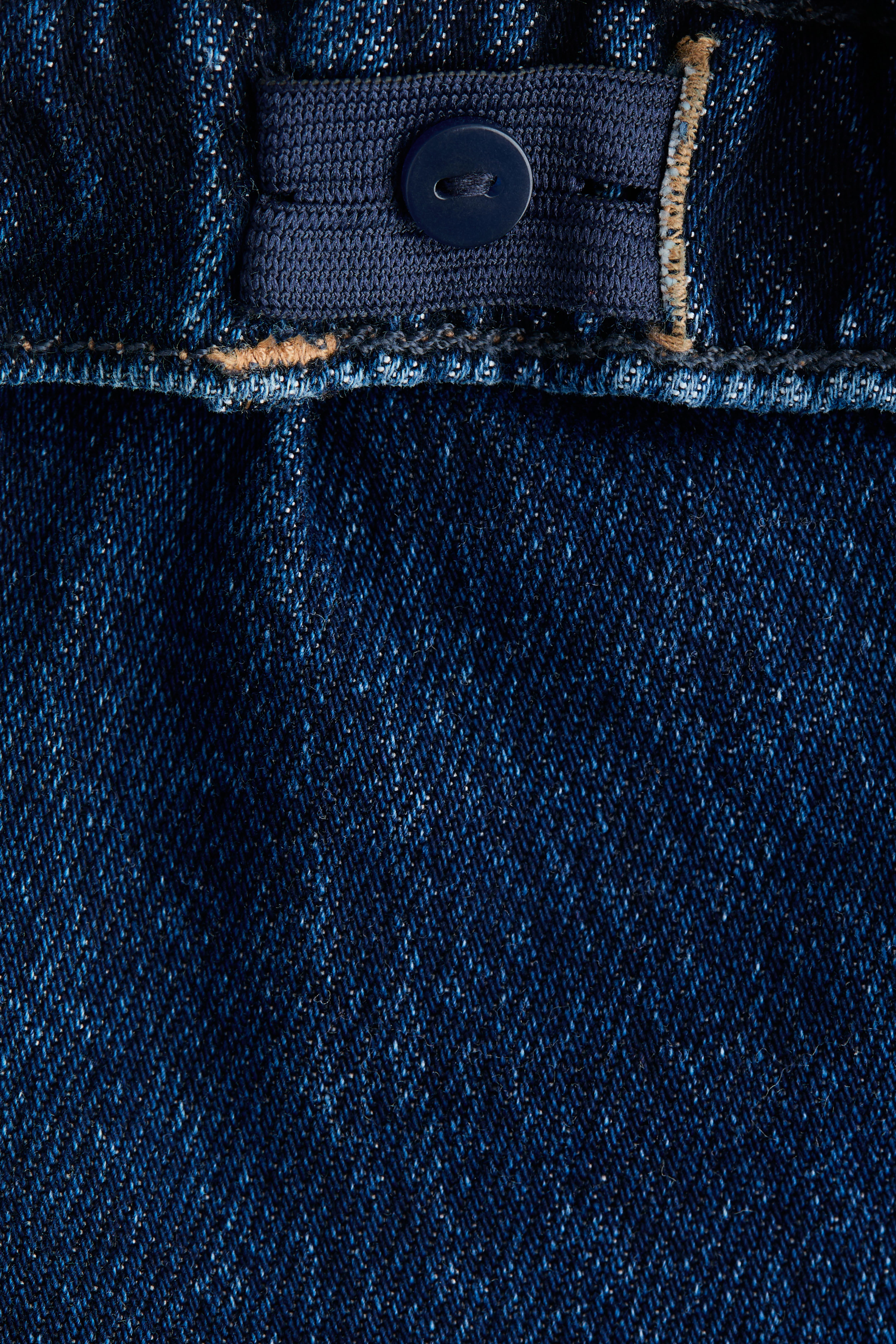 Knee-length Denim Shorts