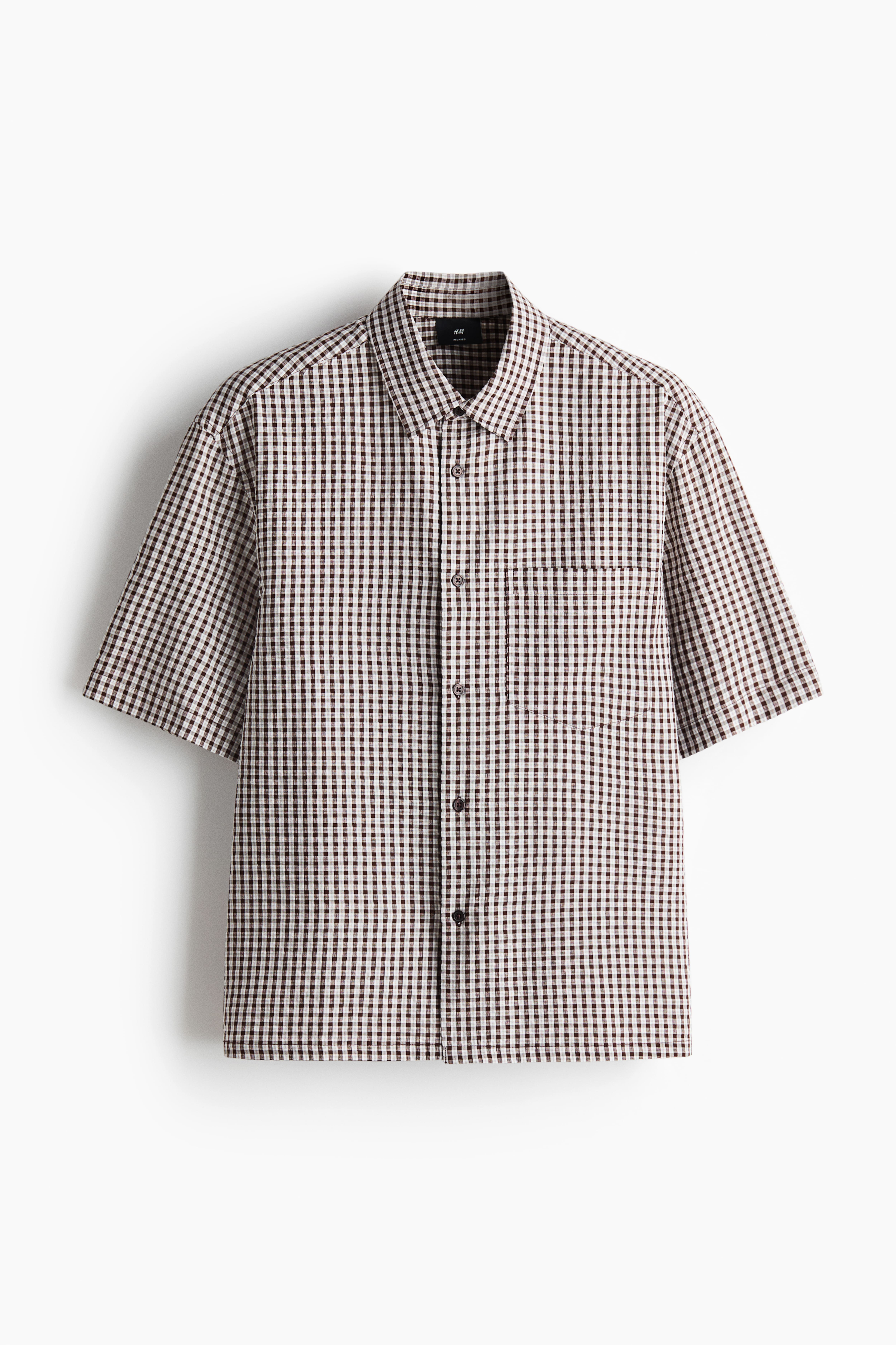 Relaxed-Fit Short-Sleeved Shirt