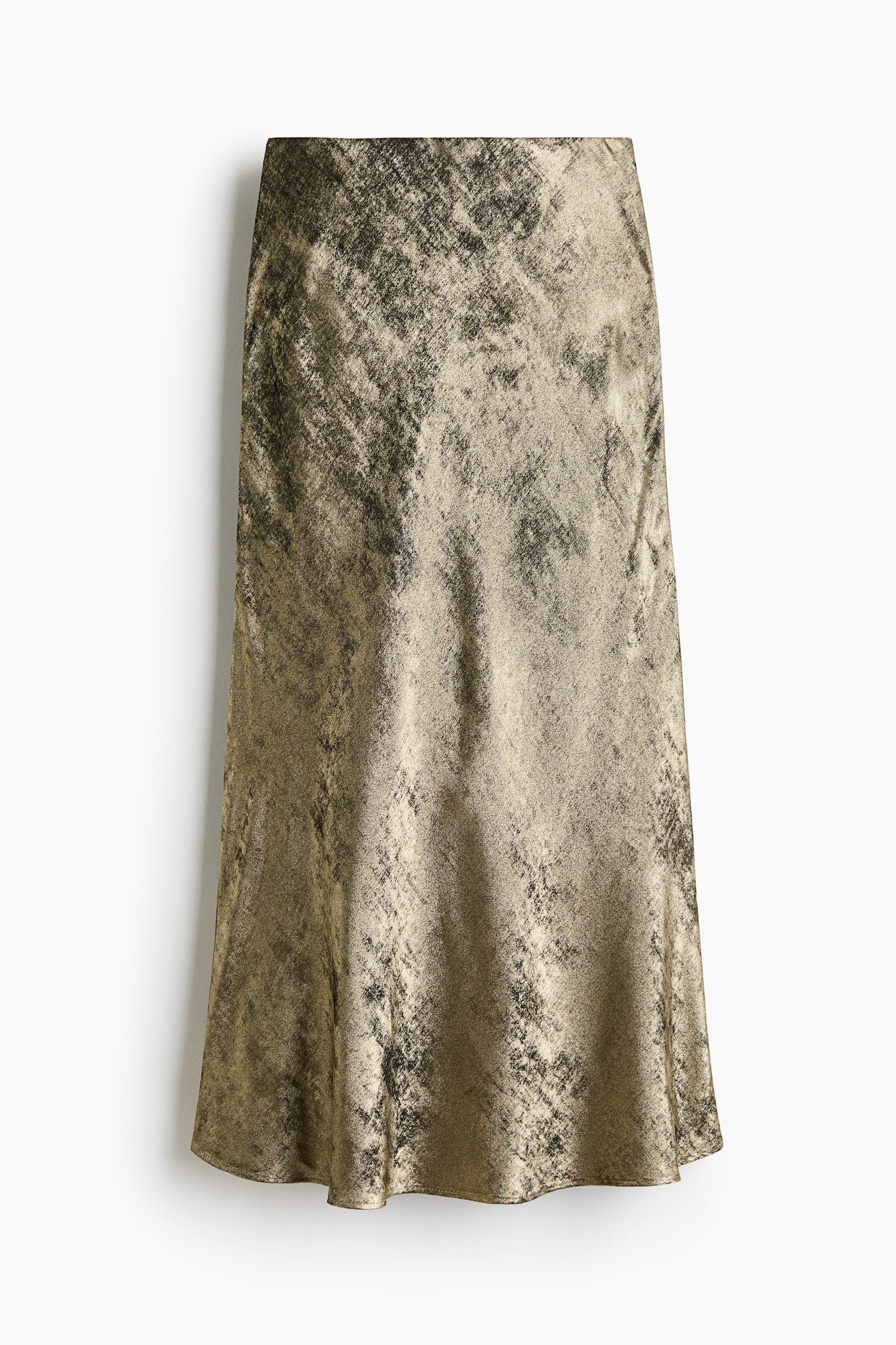 Midi skirt - Goldfarben/Weinrot/Schwarz/Hellbeige/Zebraprint/Schwarz/Gepunktet/Helles Mattrosa/Dunkles Khakigrün/Orange/Mattblau - 1