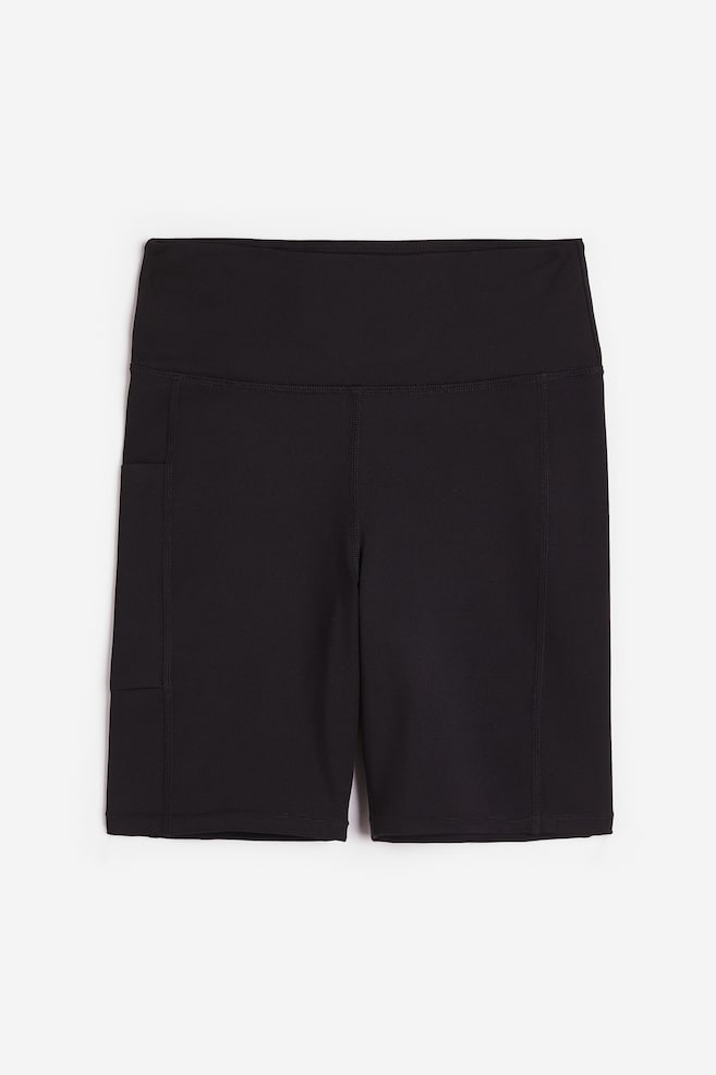 DryMove™ Pocket-detail sports cycling shorts - Black/Beige/Red/Pink/dc/dc - 2