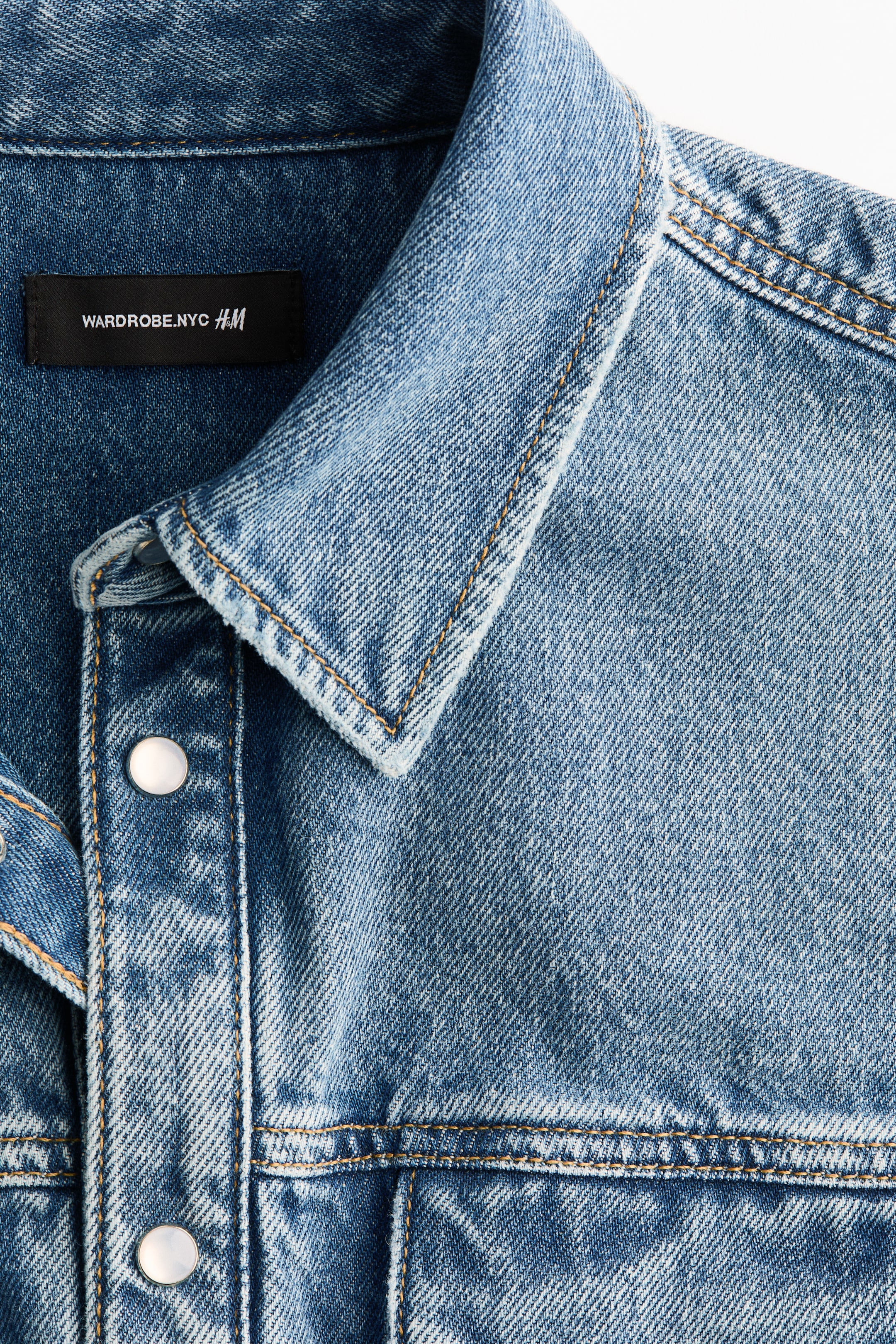 Женские куртки H&M Denim Hourglass Jacket — фото 8