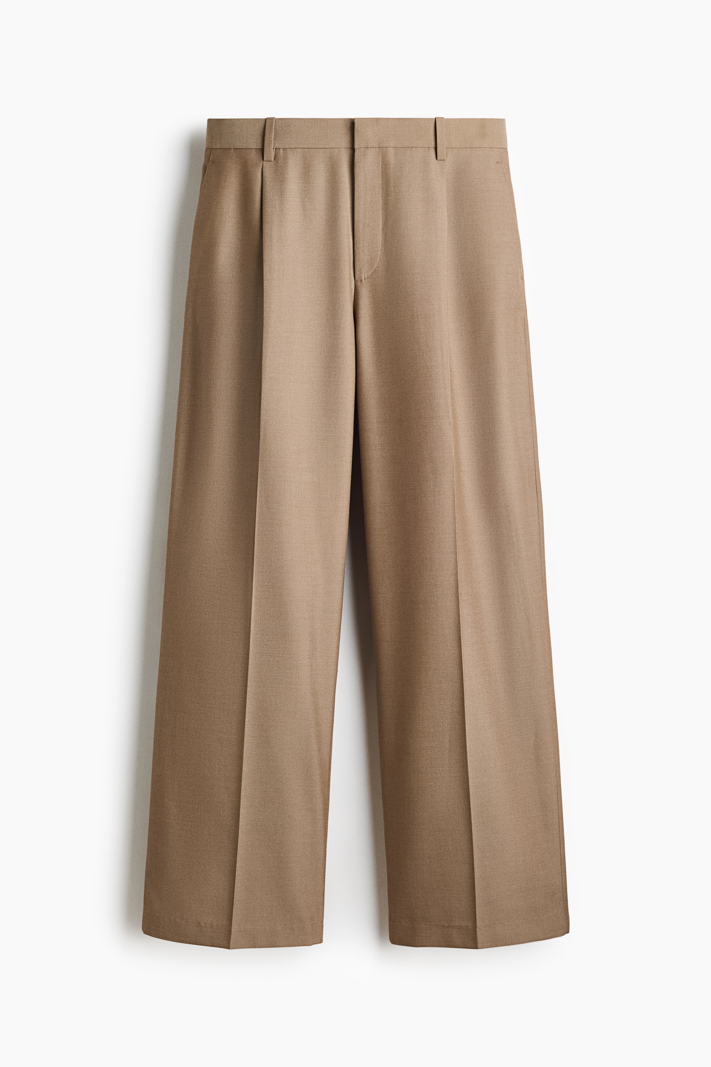 Pantalon chic ample - Beige/Gris/Brun foncé/Noir/Beige/à carreaux