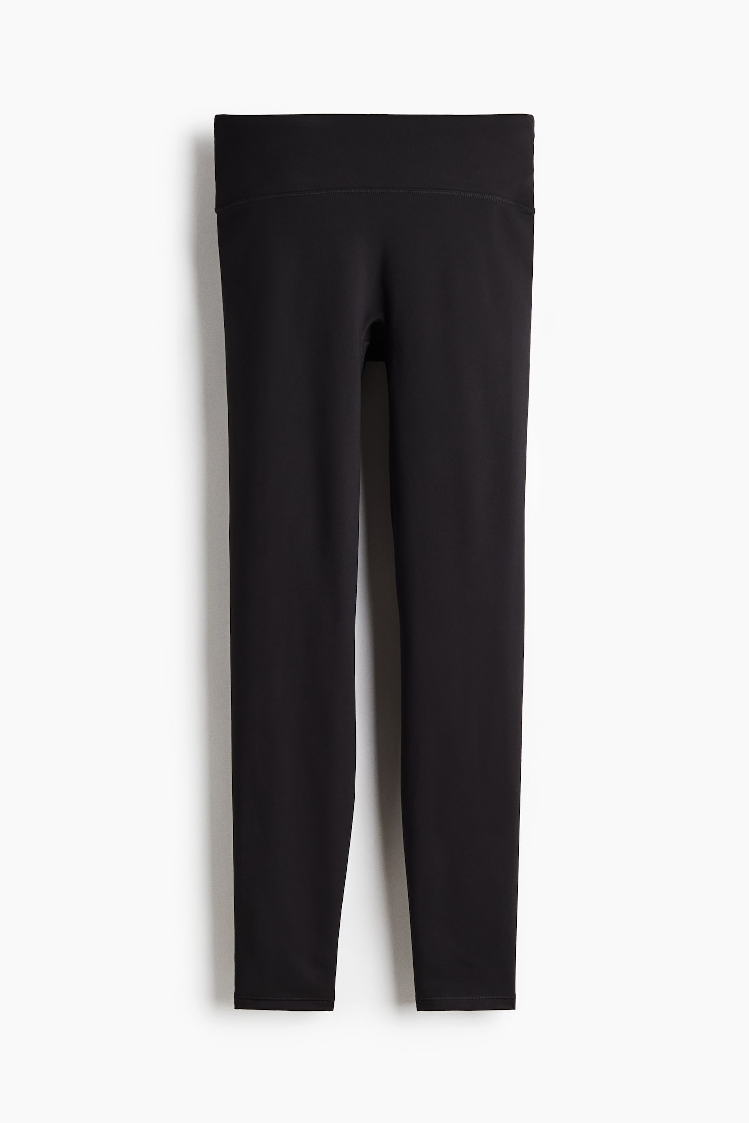 H&M Move Женские леггинсы H&M Sports Fleece Leggings with SoftMove™, цвет: Чёрный — фото 1