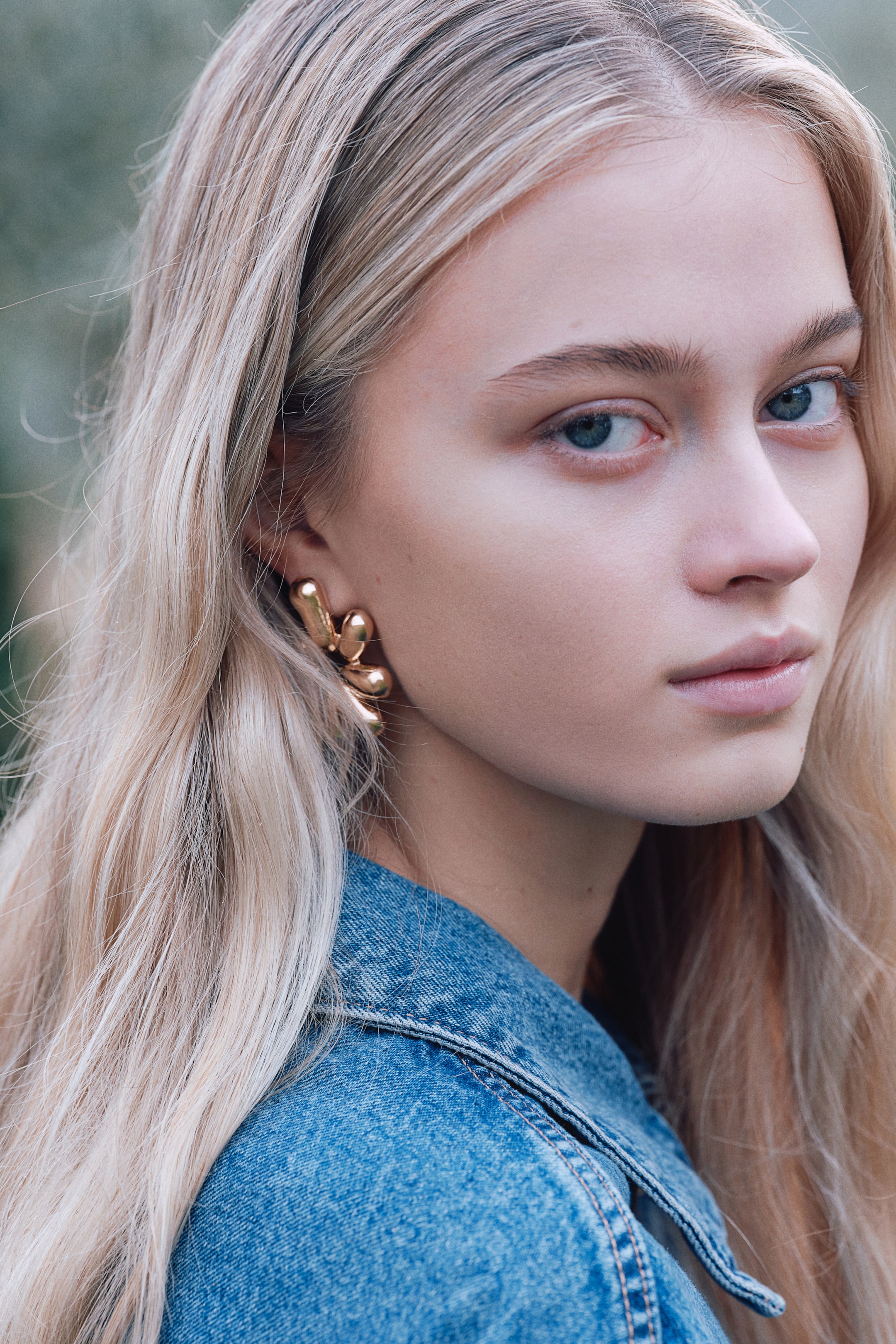 Flower-Shaped Earrings