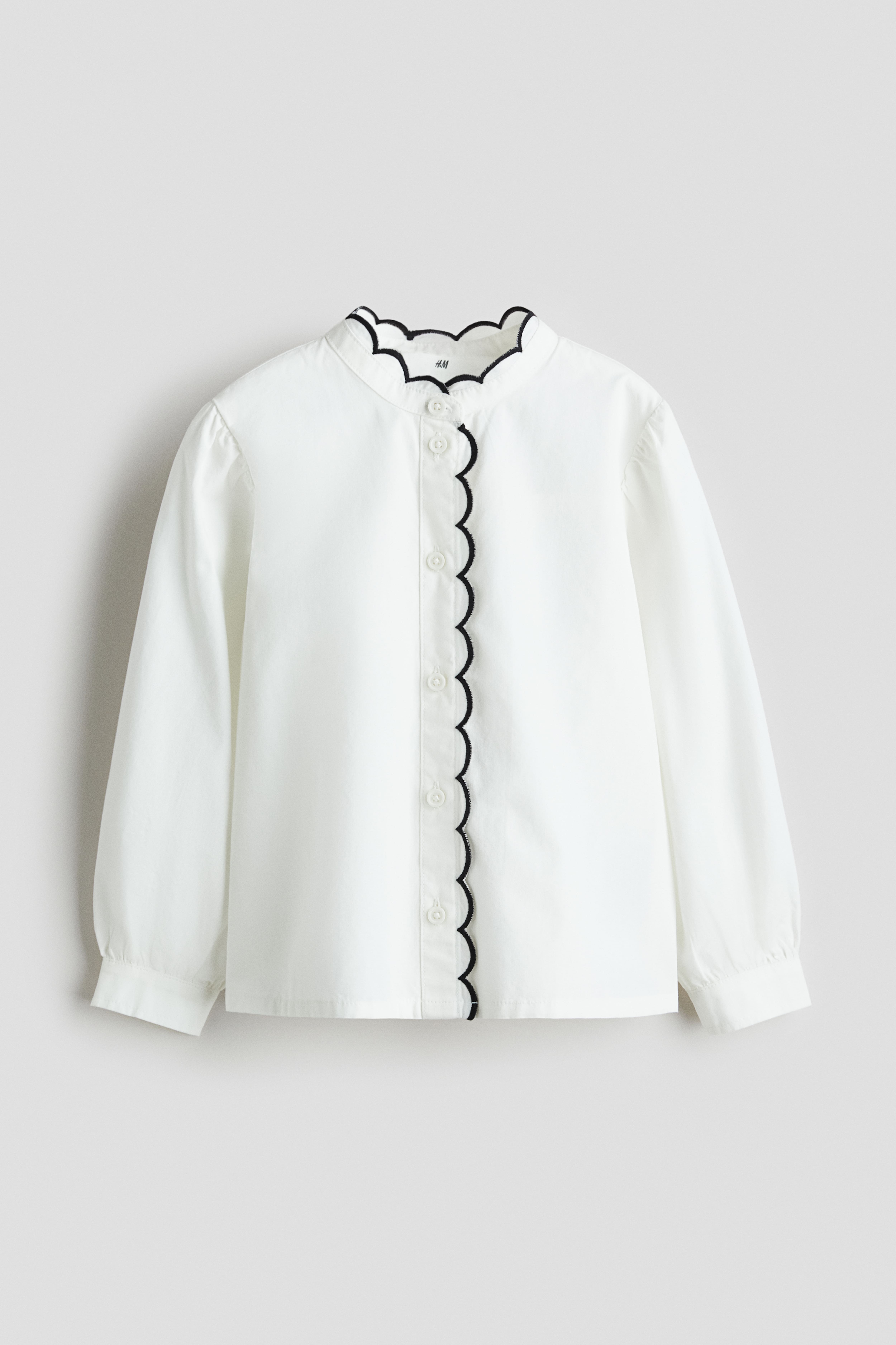 Cotton Poplin Blouse