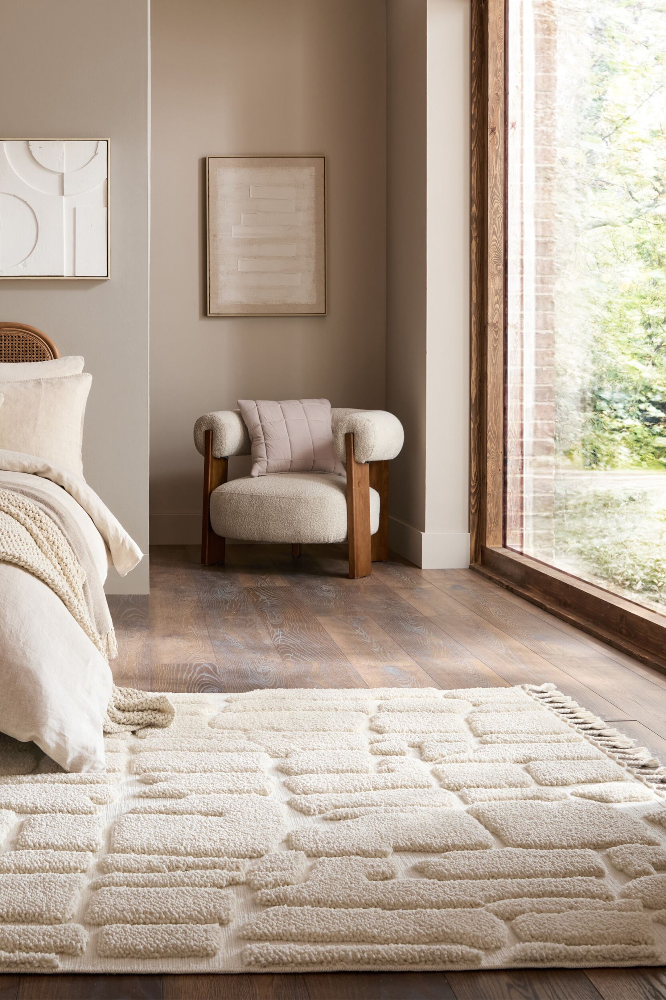 Visualizza immagine più grande: Tappeto Esra Cobbled - Crema - Flair Rugs - HOME | H&M IT 1
