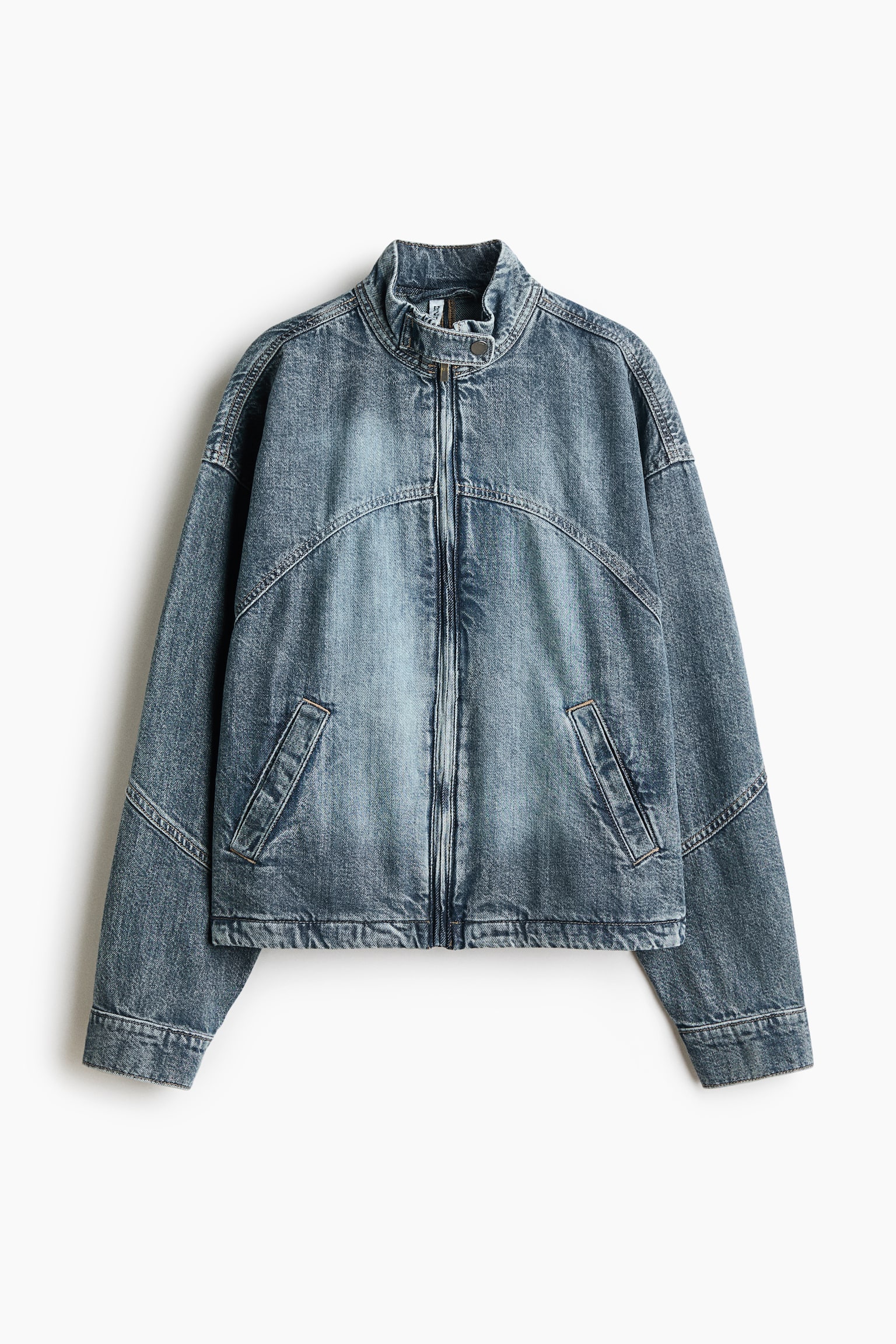 Куртка H&M Denim Jacket, цвет: Джинсовый синий — фото 1