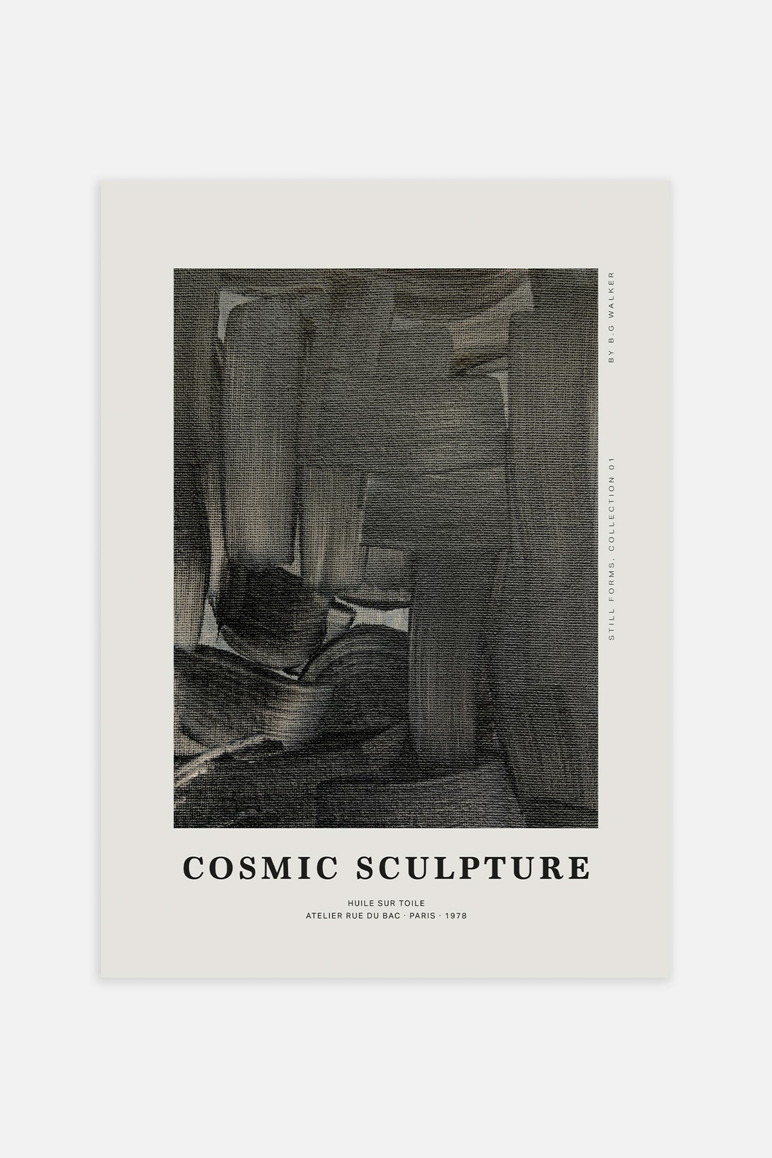 Cosmic Sculpture Poster