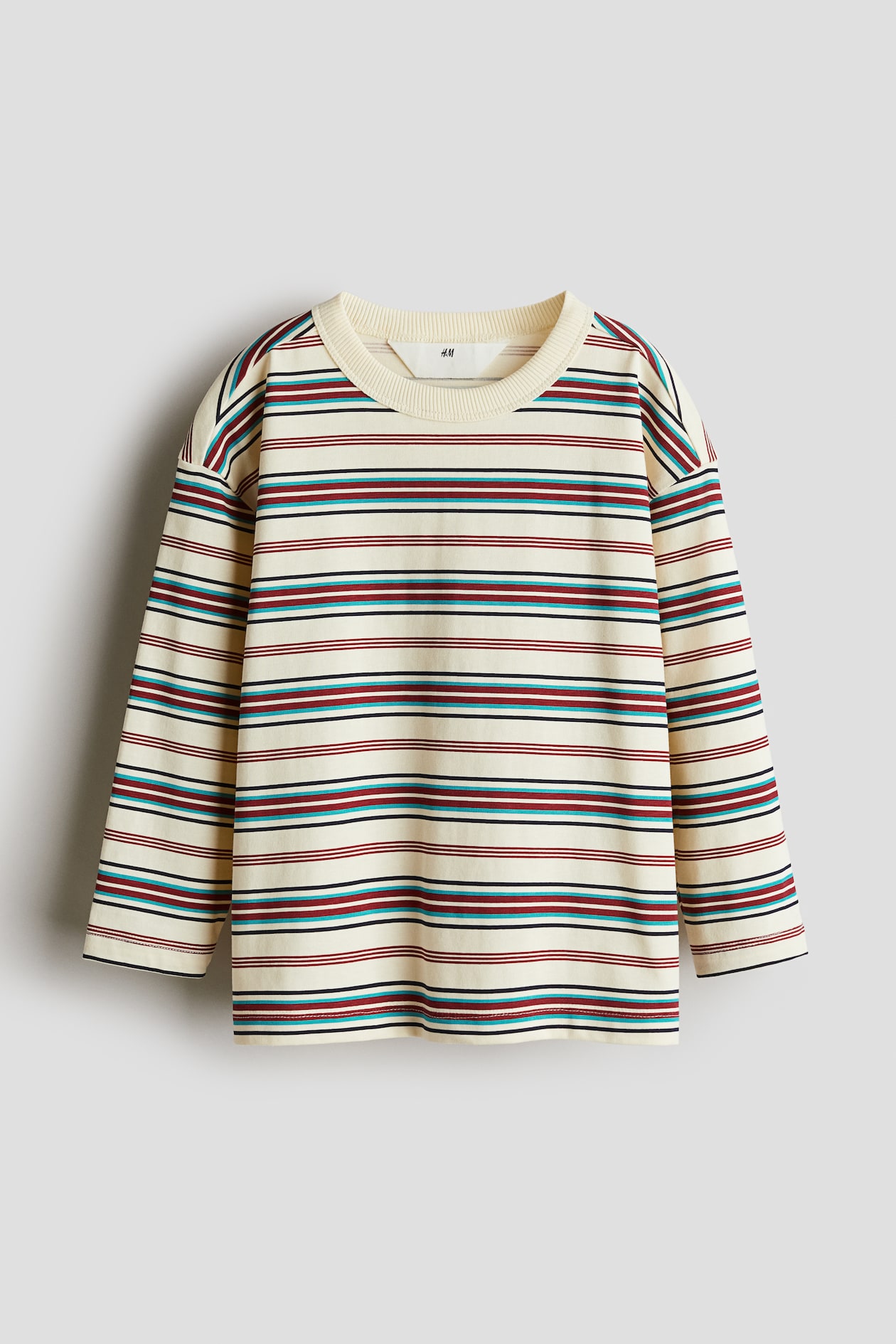 Haut Manches Longues Benetton Coton Bio – Taille 7/8 Ans – Occasion Très Bon état