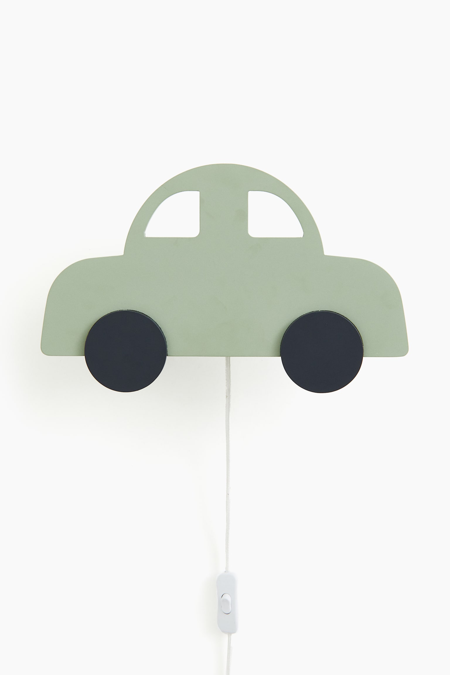 Car-shaped wall lamp - Light khaki green/Yellow - 1