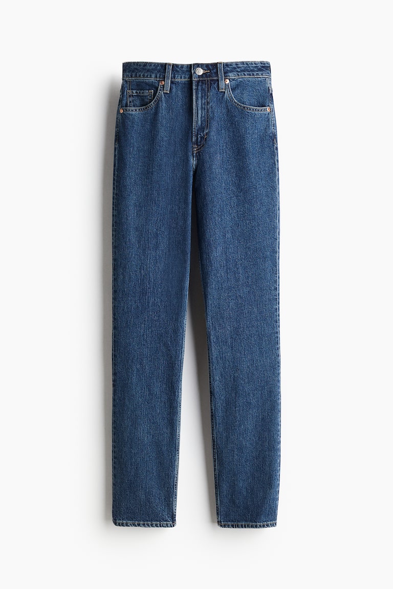 Slim Straight High Jeans