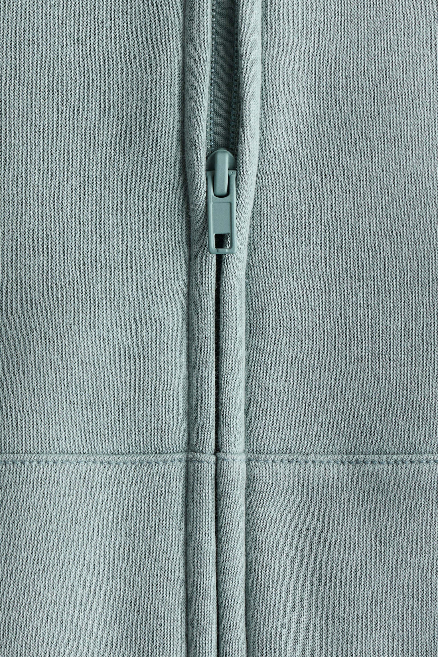 Oversized zip-through hoodie - Light turquoise/Dark blue/Light grey marl/Light blue/Dark grey/Forest green/Beige/Dark red/Brick red - 2