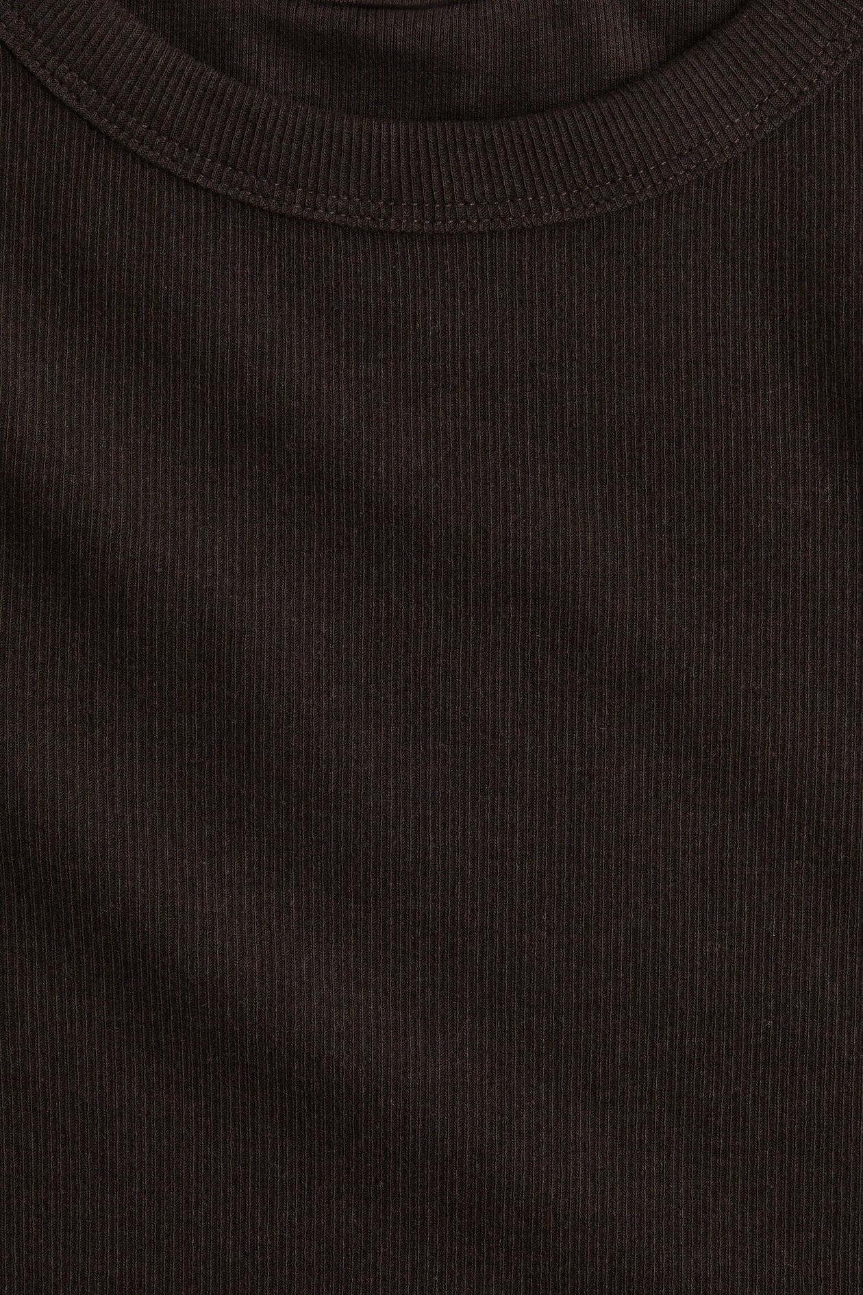 Ribbed Modal-blend T-shirt - image 2