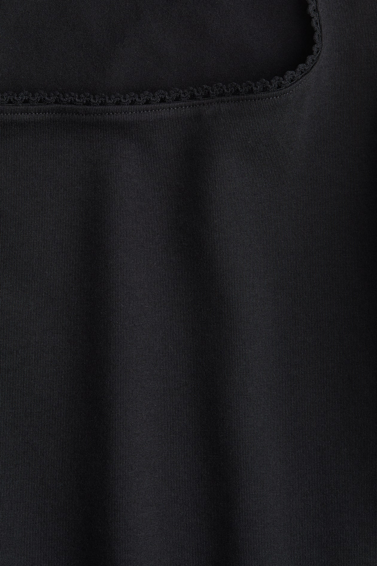Picot-Trimmed Sleeveless Top - image 2