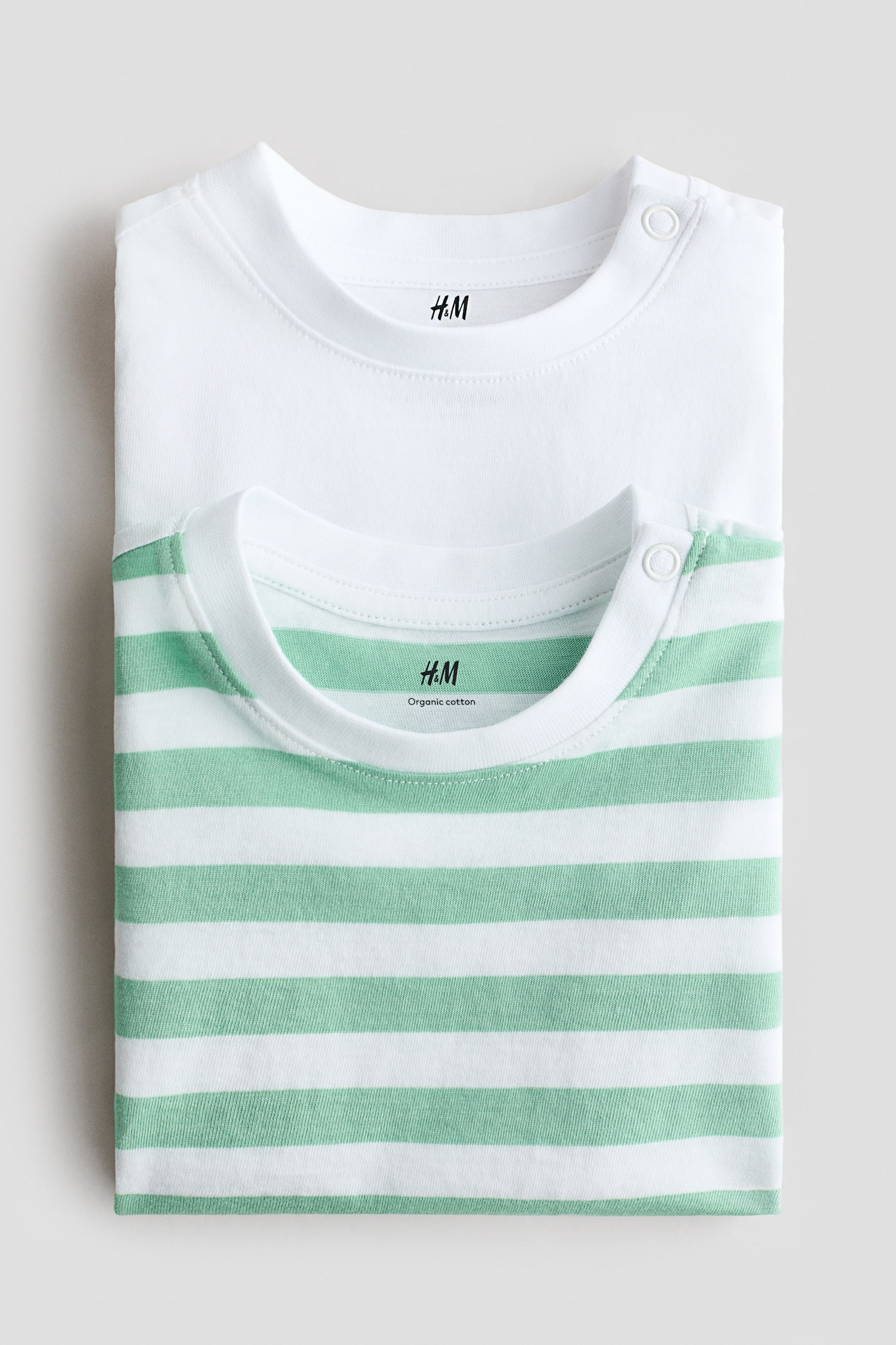 Lot de 2 T-shirts en coton