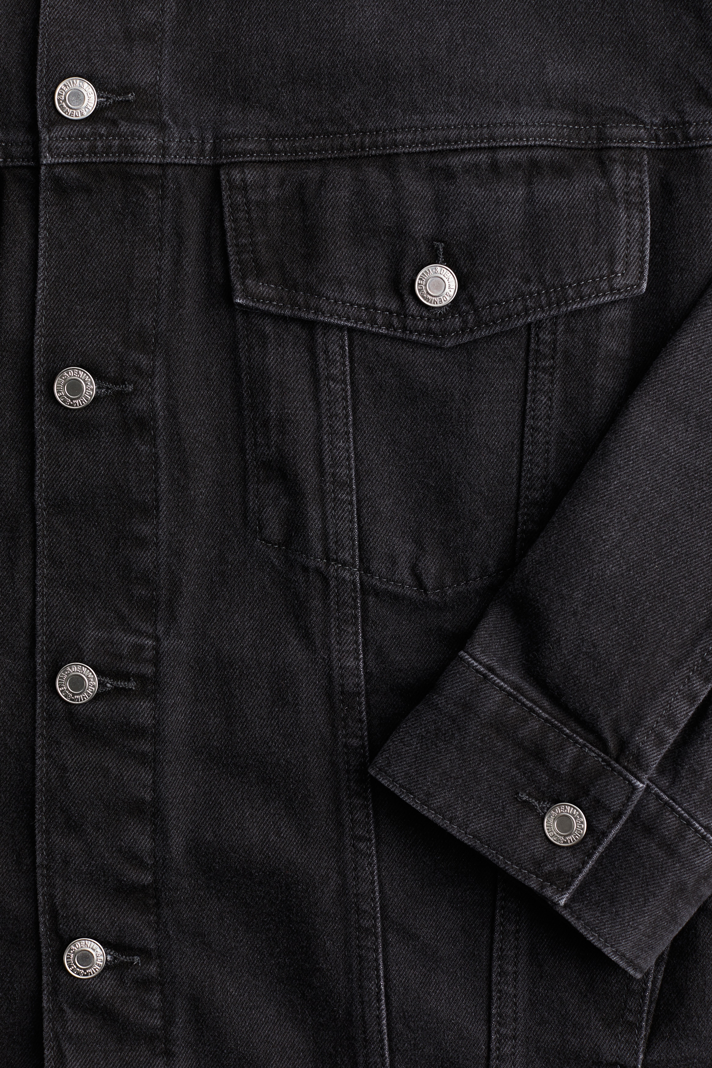 『TEN MA1 DENIM JKT M BLACK』 tn184td2201blk_1.jpg