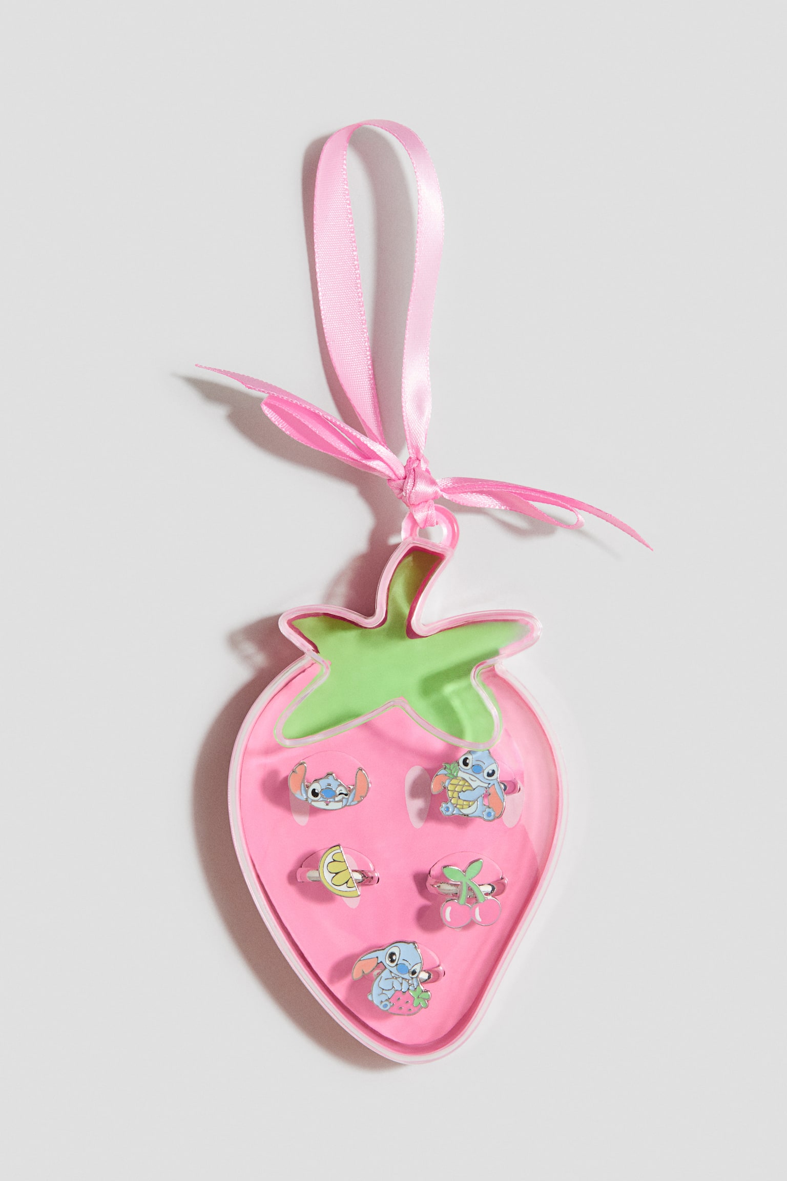 Anelli 5 pezzi - Rosa/Lilo & Stitch/Blu/Lilo & Stitch