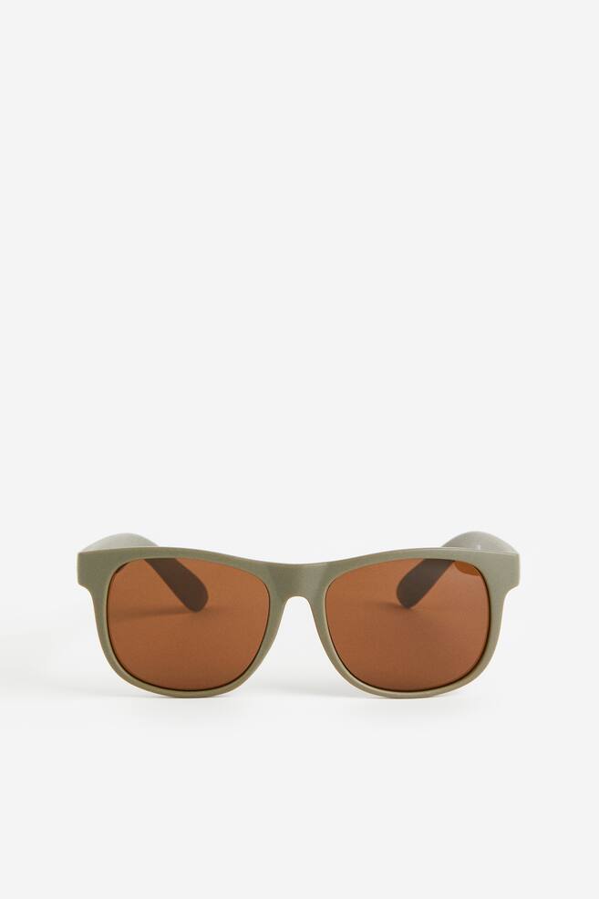 Sunglasses - Khaki green/Black/Turquoise/White