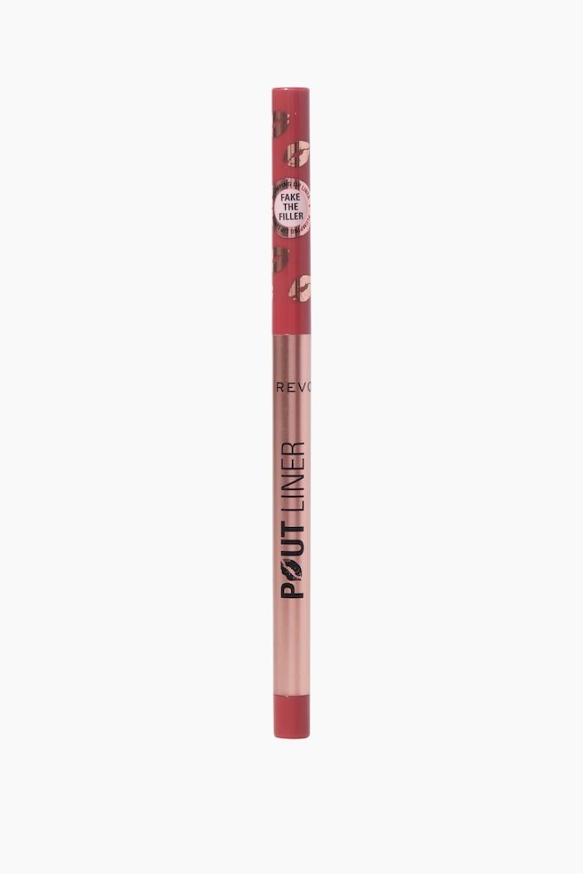 Pout Liner Plumping Lip Liner - Cherry Red/Gloss Cherry/Cool Nude/Gloss Peach/Kiss Pink/Berry Mauve/Gloss Berry/Chauffer Nude/Fake Filler/Gloss Sheer - 1