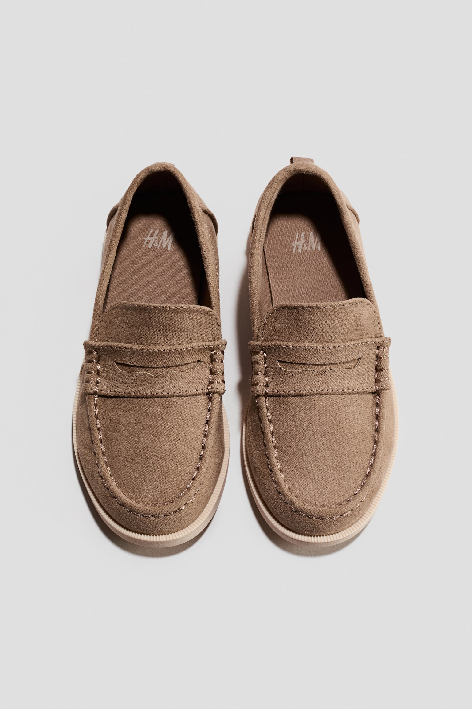 Loafers - Mørk beige/Marineblå - 3
