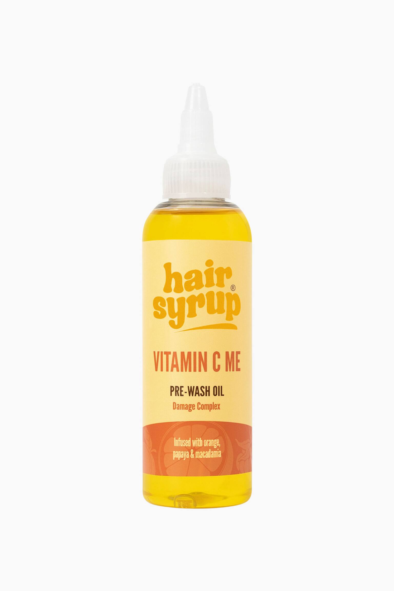 Pre Wash Hair Oil - Sweet Orange, Papaya & Raspber - 1