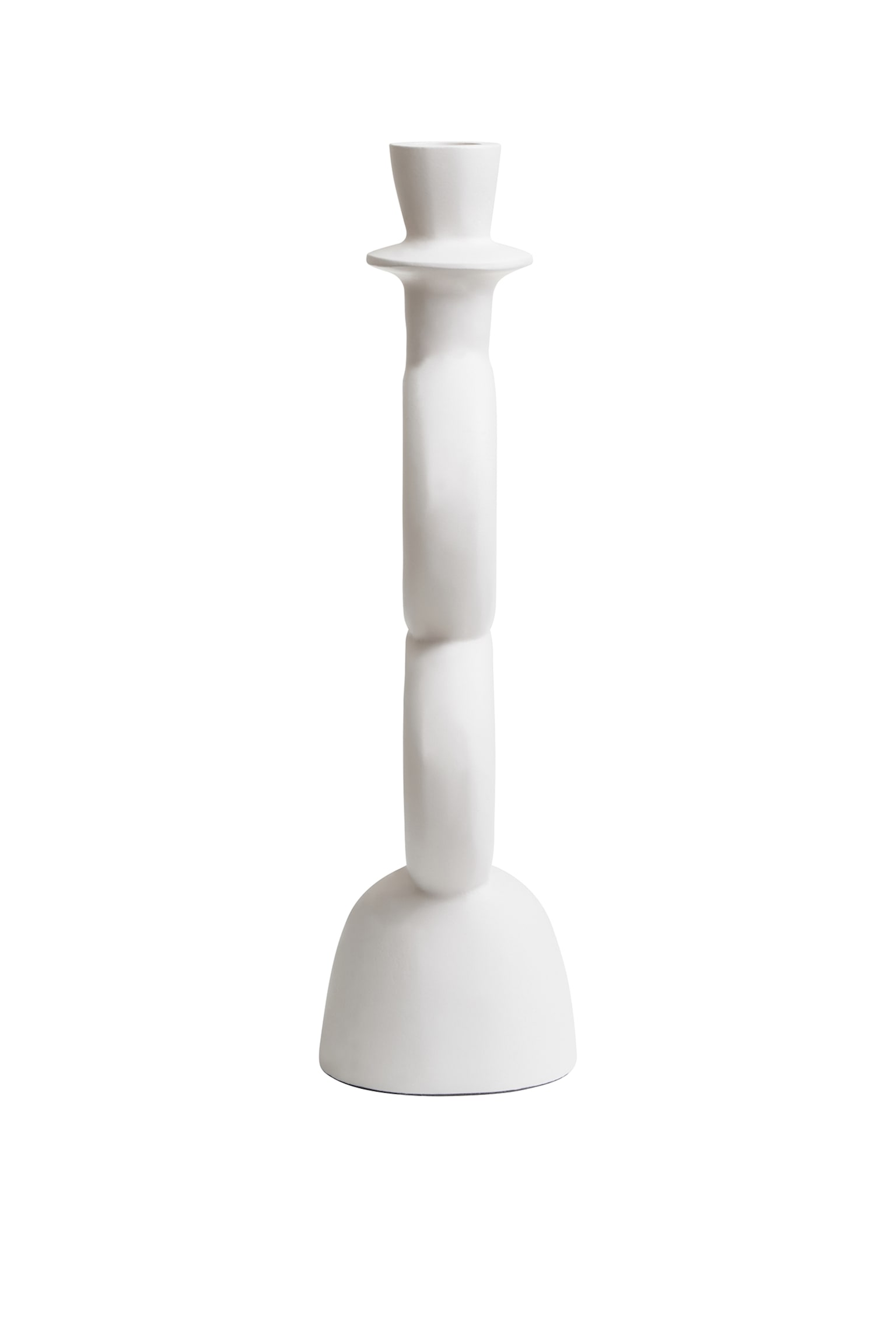 Hapax Large Candle Holder - Cream - 6